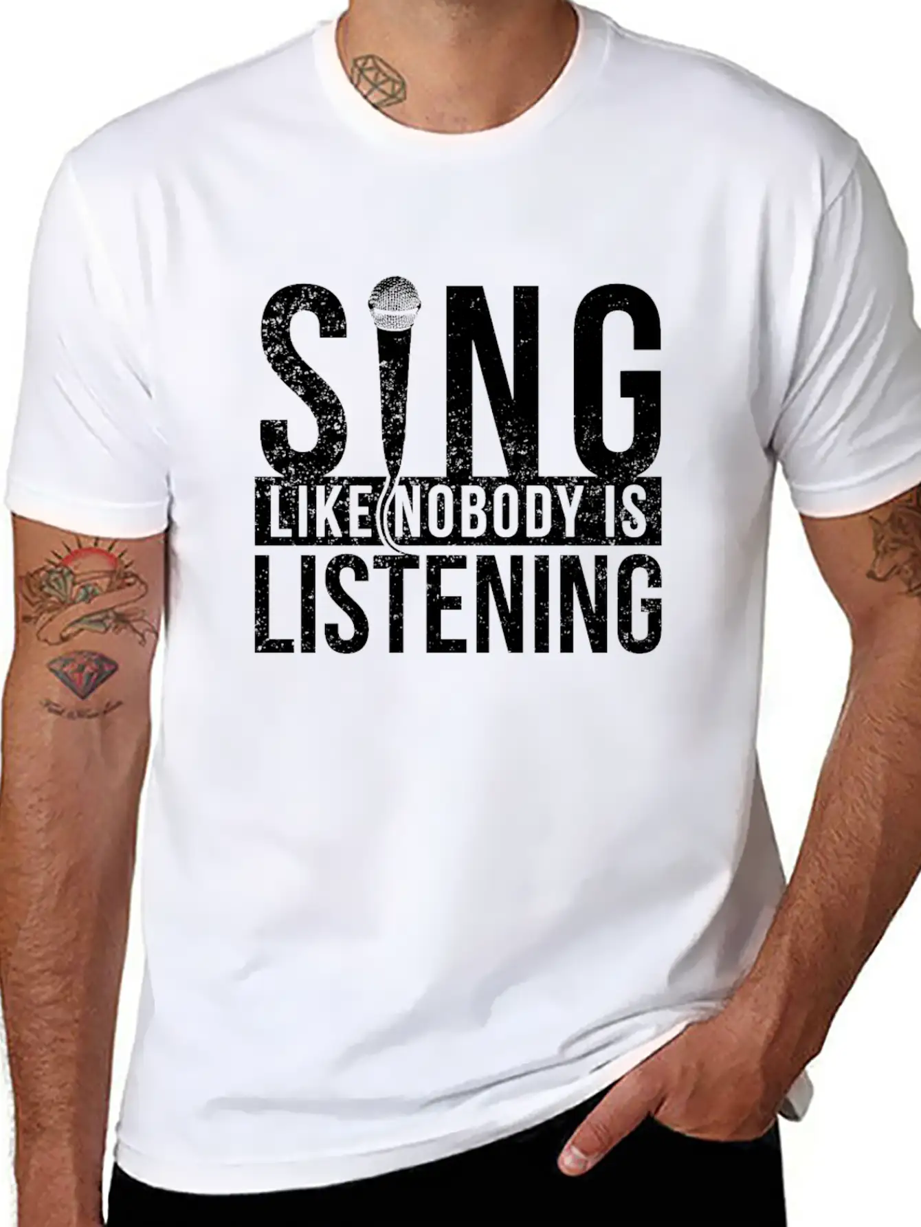 Singer Timeless Short Sleeve Tee – Comfy And Minimalist Design