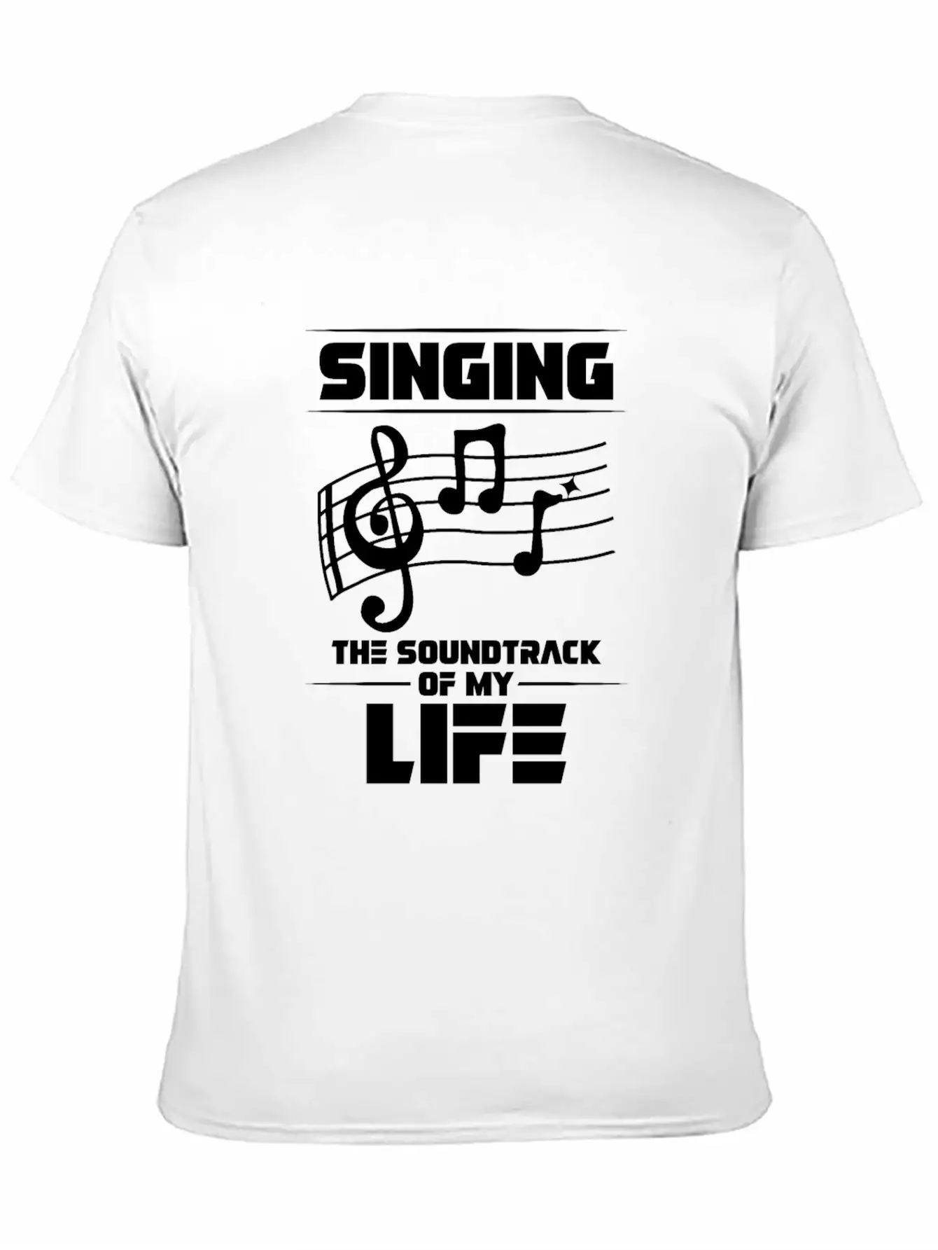 Singing The Soundtrack Of My Life Singer Music Comfortable Minimalist Graphic Tee – Summer Style Essential