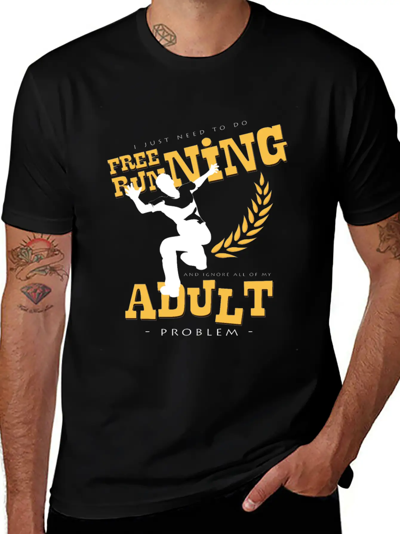 Single Awarded Freerunning Essential Unisex Summer Tee – Soft Cotton Casual Fit