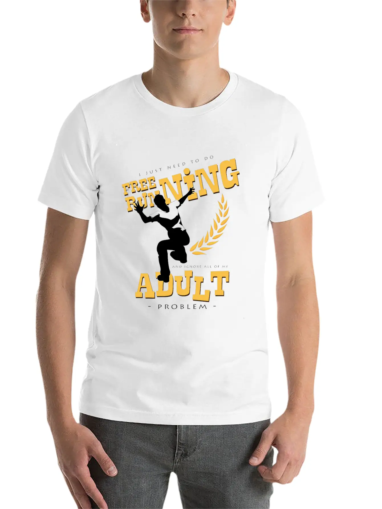Single Awarded Freerunning Essential Unisex Summer Tee – Soft Cotton Casual Fit