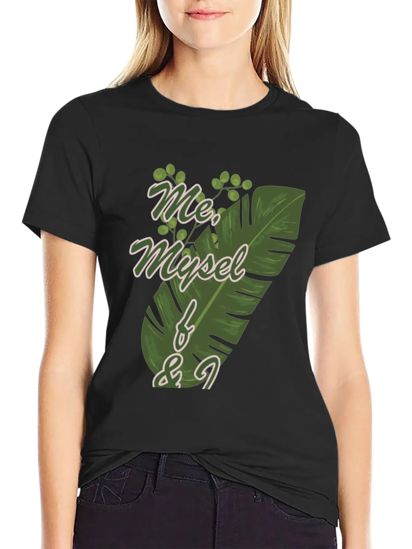 Single But Not Alone Gift Idea Stylish Everyday T-Shirt – Unisex Basic Cotton Tee