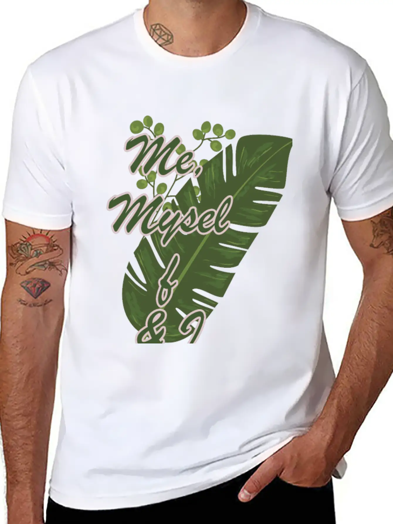 Single But Not Alone Gift Idea Stylish Everyday T-Shirt – Unisex Basic Cotton Tee