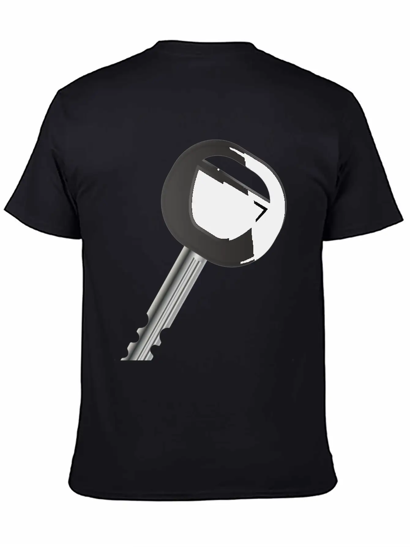 Single Car Key For Automobile Fans Unisex Short Sleeve Soft Cotton T-Shirt – Casual Everyday Wear