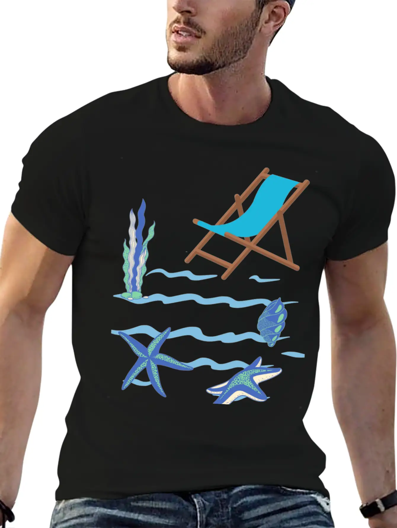 Sizzling Summer Beach Vibes Tee--Embrace The Sun Timeless Short Sleeve Tee – Comfy And Minimalist Design