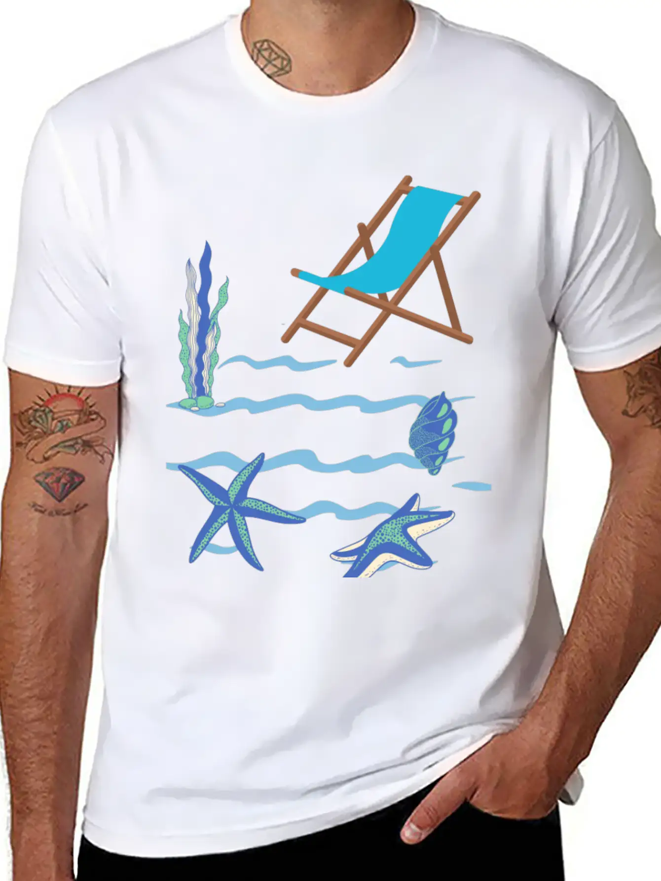 Sizzling Summer Beach Vibes Tee--Embrace The Sun Timeless Short Sleeve Tee – Comfy And Minimalist Design