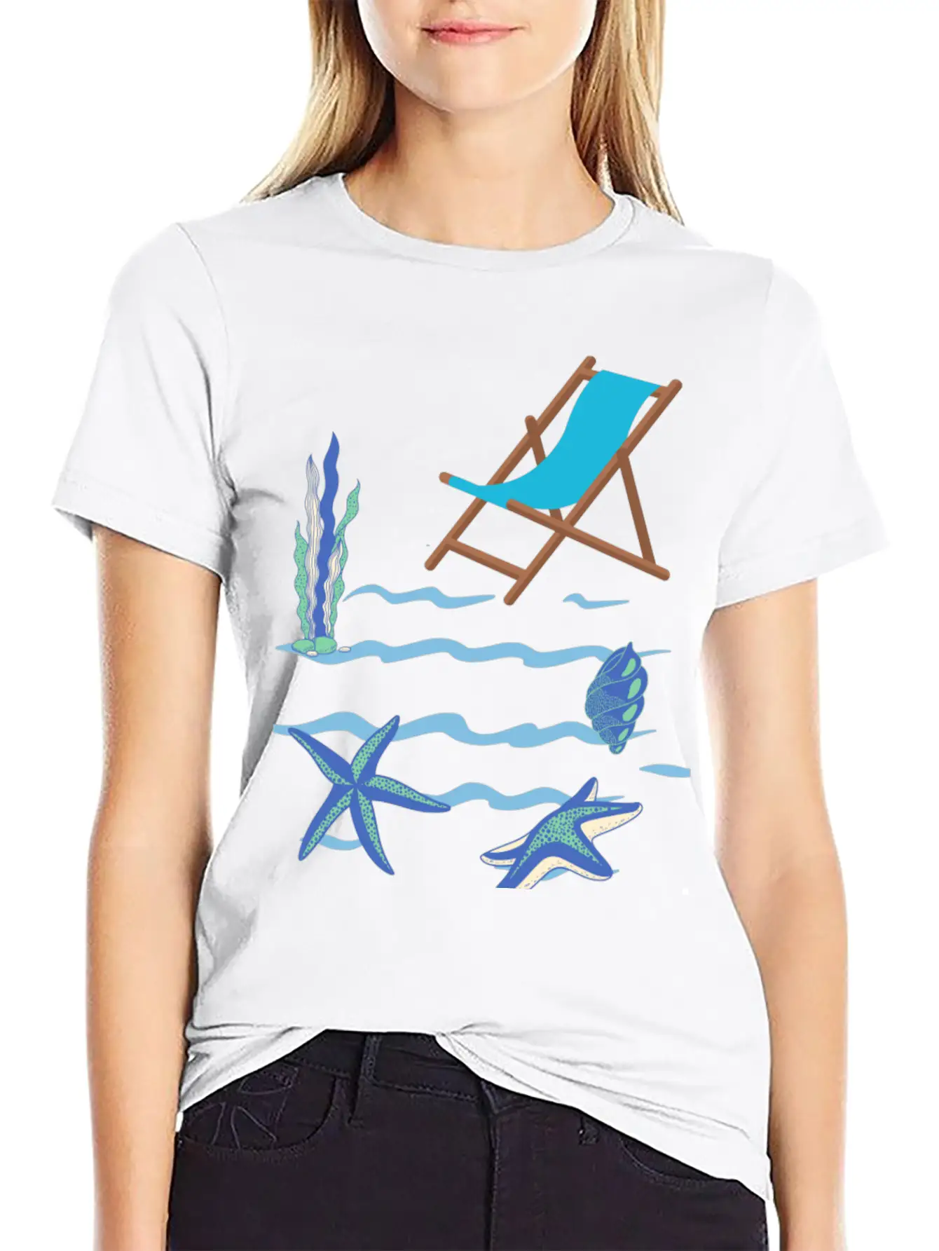 Sizzling Summer Beach Vibes Tee--Embrace The Sun Timeless Short Sleeve Tee – Comfy And Minimalist Design