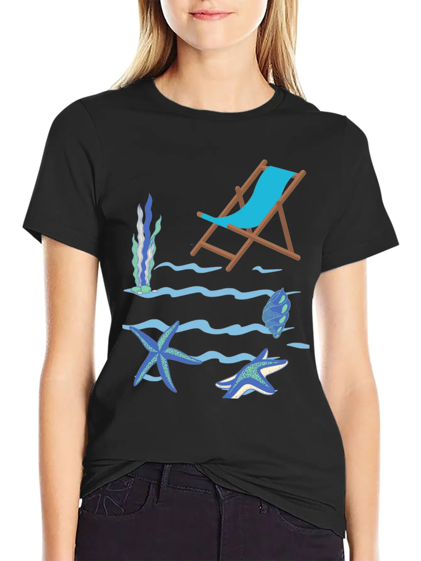 Sizzling Summer Beach Vibes Tee--Embrace The Sun Timeless Short Sleeve Tee – Comfy And Minimalist Design