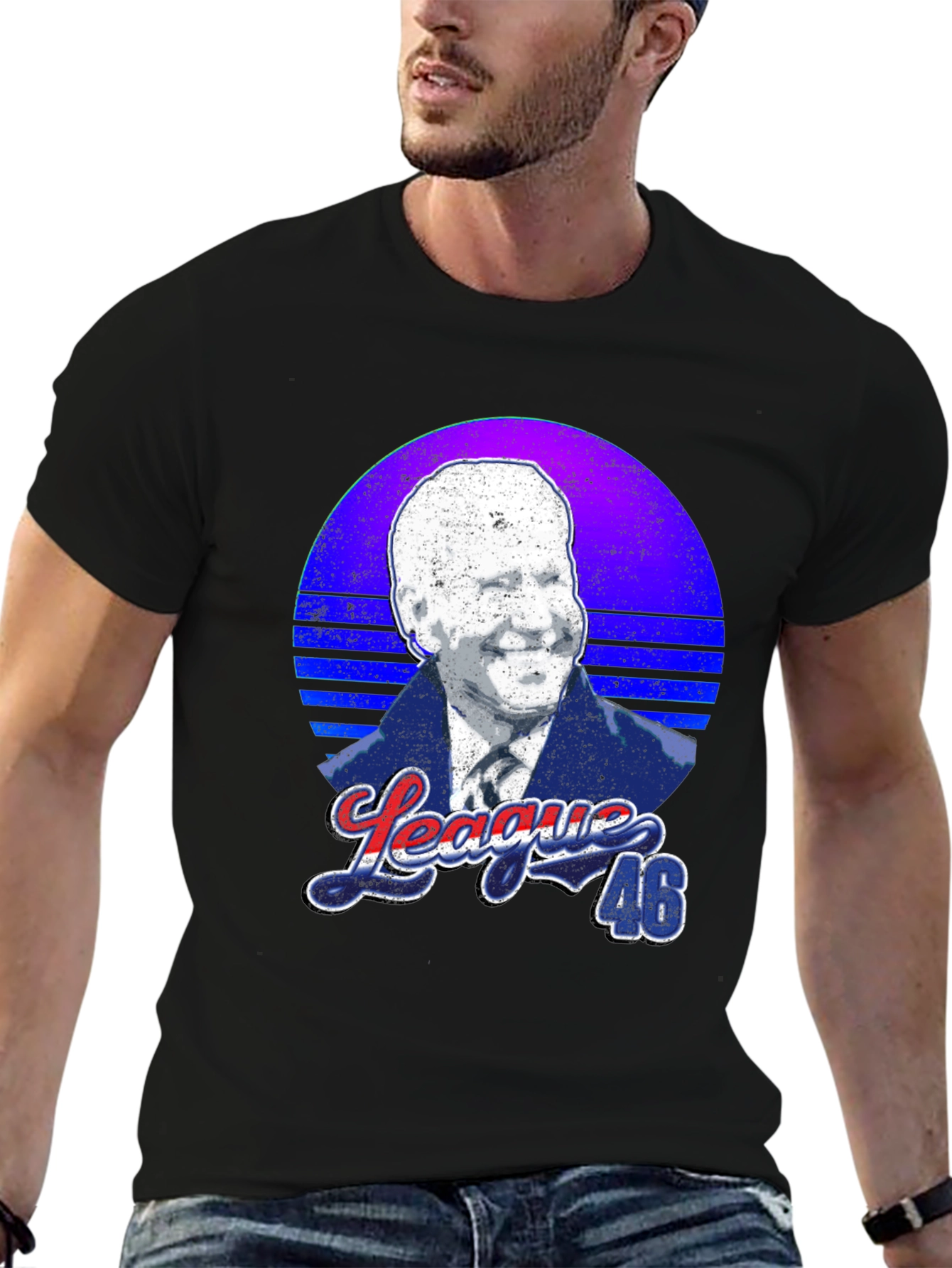 Biden League 46 Graphic Tee - Political Fashion