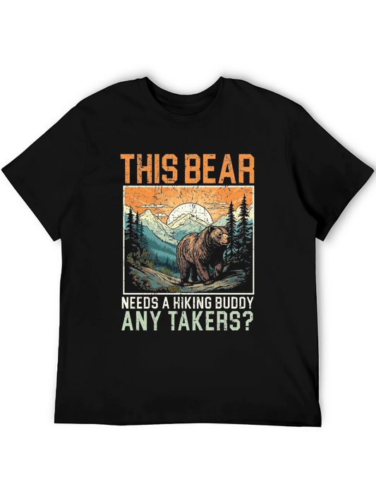 Hiking Bear T-Shirt - Any Takers?