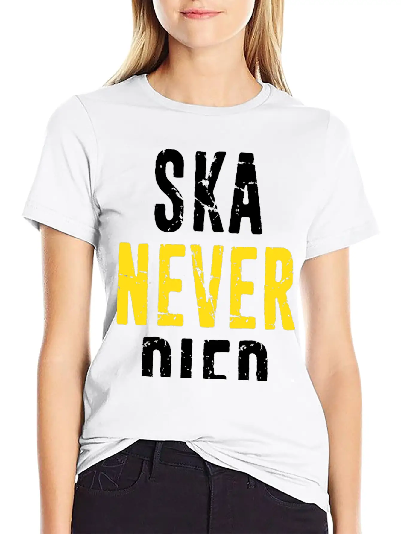 Ska Never Died Jamaica Jamaican Punk Emo Skater Timeless Short Sleeve Tee – Comfy And Minimalist Design