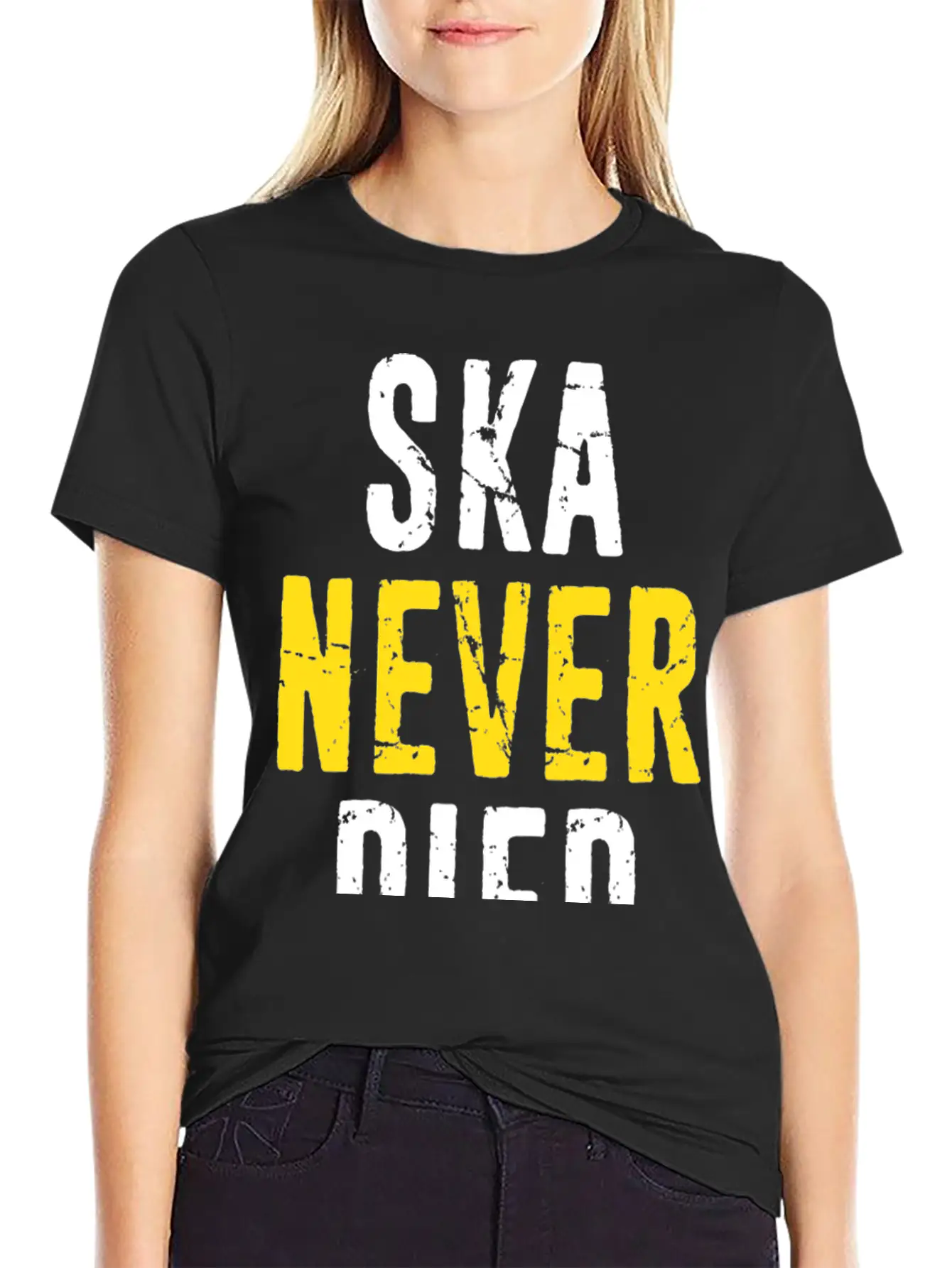 Ska Never Died Jamaica Jamaican Punk Emo Skater Timeless Short Sleeve Tee – Comfy And Minimalist Design