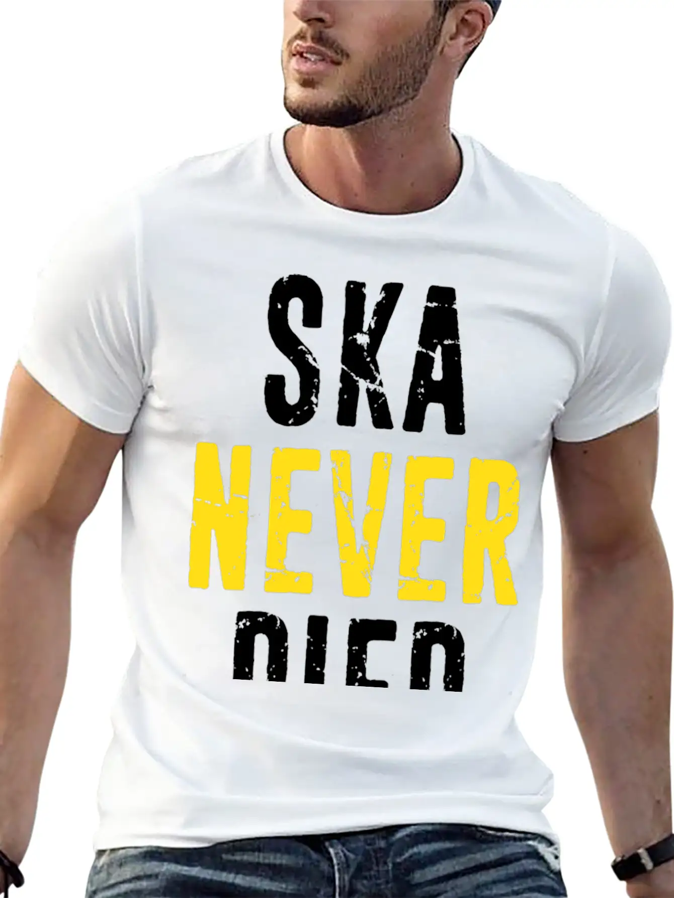 Ska Never Died Jamaica Jamaican Punk Emo Skater Timeless Short Sleeve Tee – Comfy And Minimalist Design