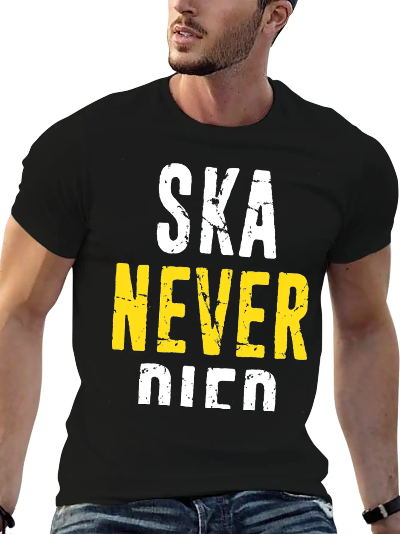 Ska Never Died Jamaica Jamaican Punk Emo Skater Timeless Short Sleeve Tee – Comfy And Minimalist Design