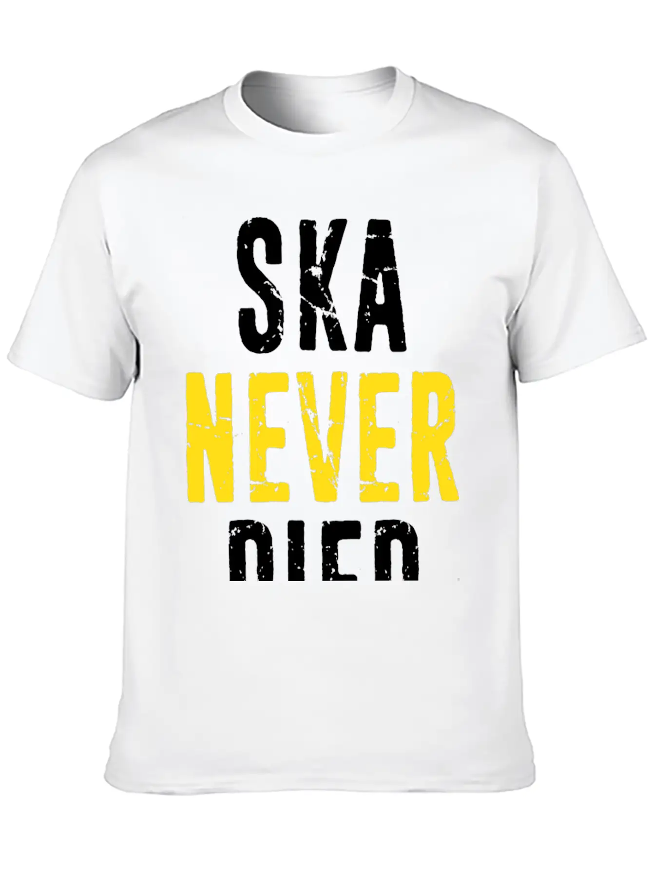Ska Never Died Jamaica Jamaican Punk Emo Skater Timeless Short Sleeve Tee – Comfy And Minimalist Design