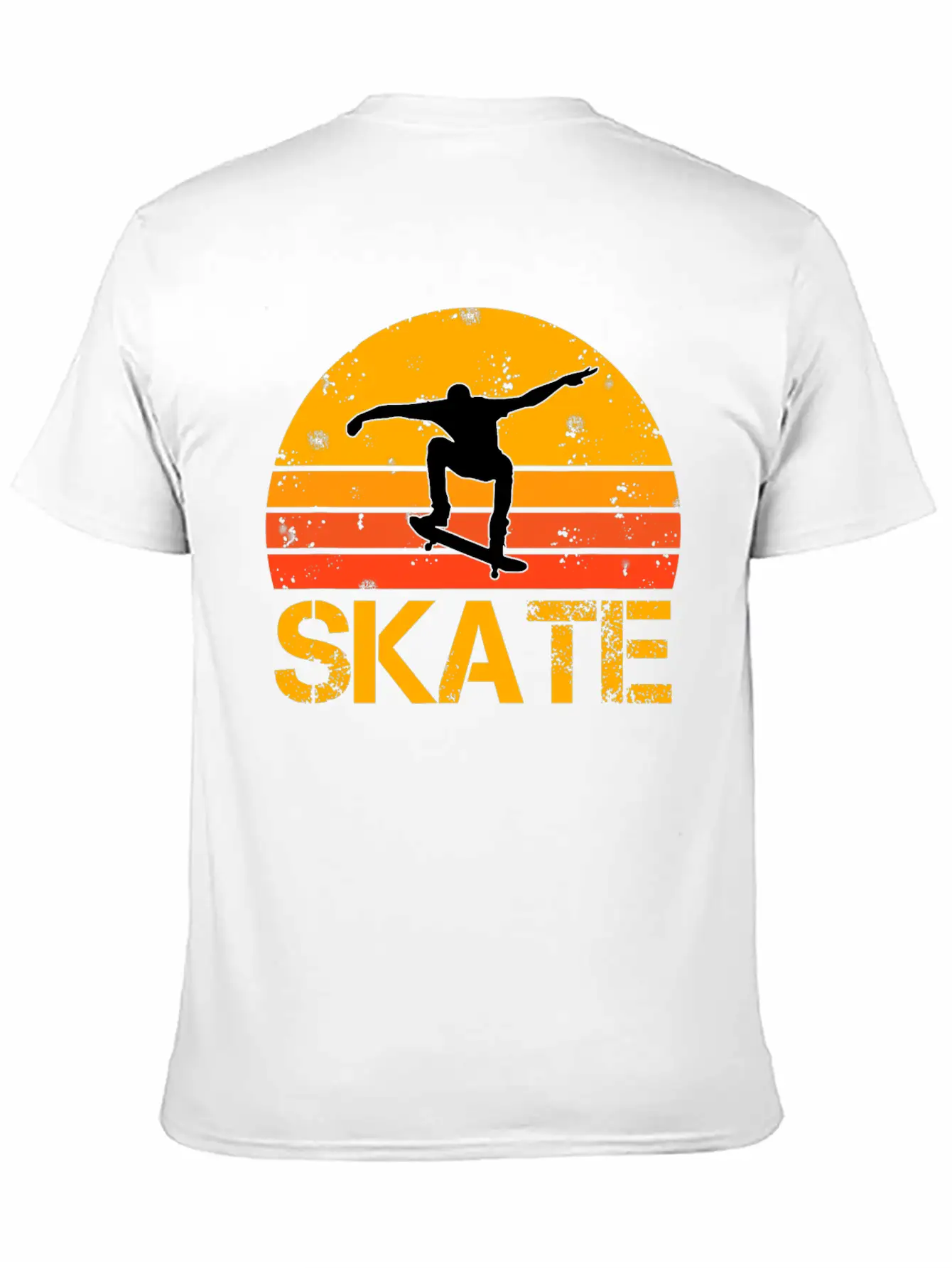 Skateboarder Retro Vintage Skateboarding T Shirt Stylish Everyday T-Shirt – Unisex Basic Cotton Tee