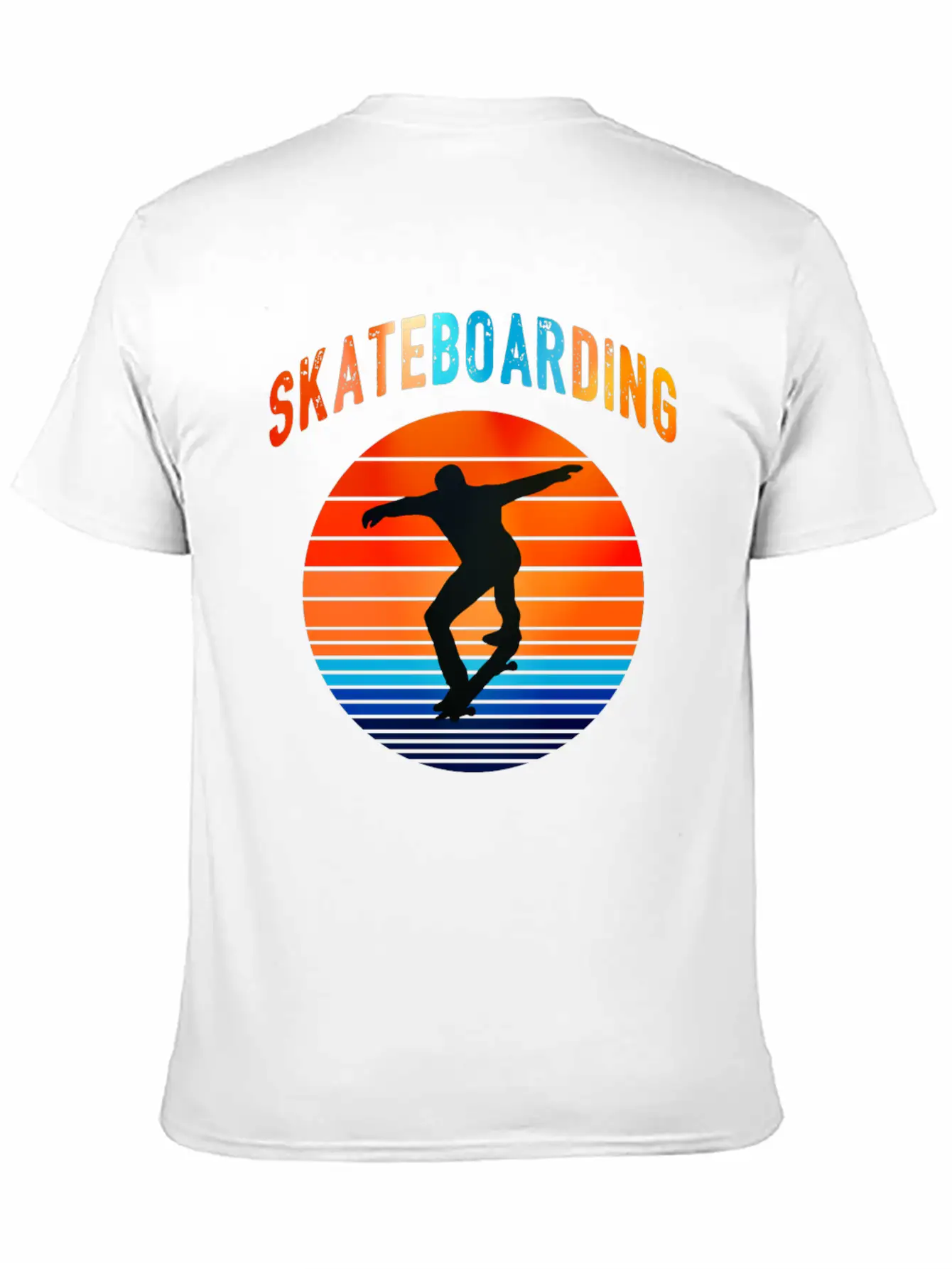 Skateboarding Skater Vintage Gift Skater Unisex Casual T-Shirt – Clean Design For Daily Comfort