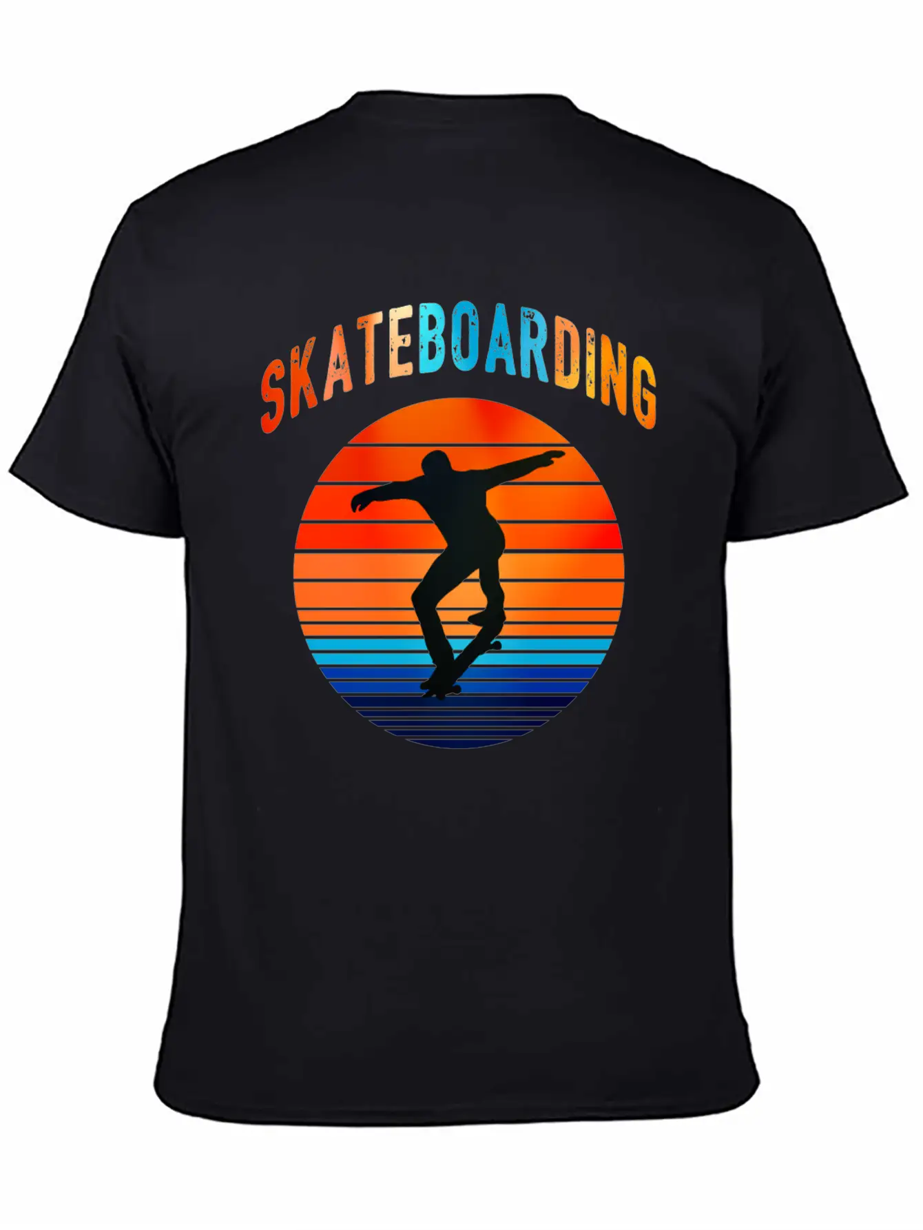 Skateboarding Skater Vintage Gift Skater Unisex Casual T-Shirt – Clean Design For Daily Comfort