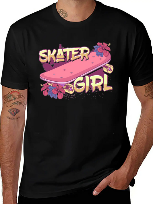 Skater Girl Skateboard Timeless Short Sleeve Tee – Comfy And Minimalist Design