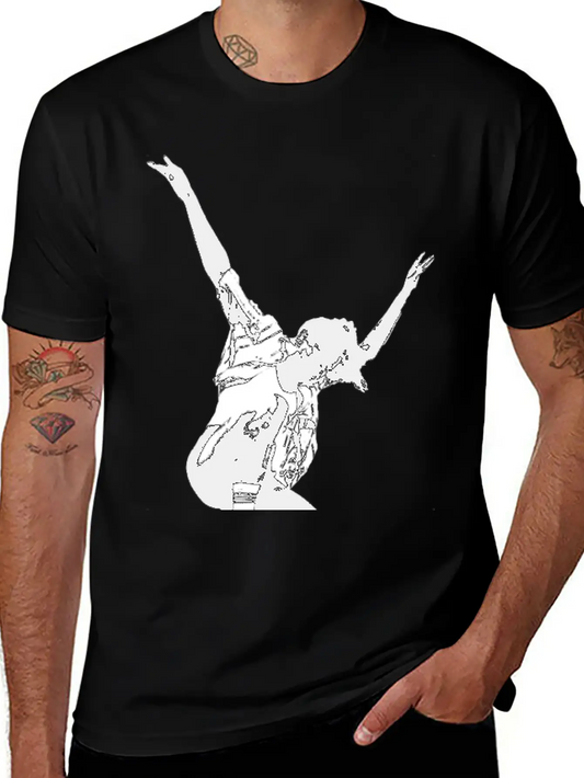 Skater Girl Skateboarding Timeless Short Sleeve Tee – Comfy And Minimalist Design