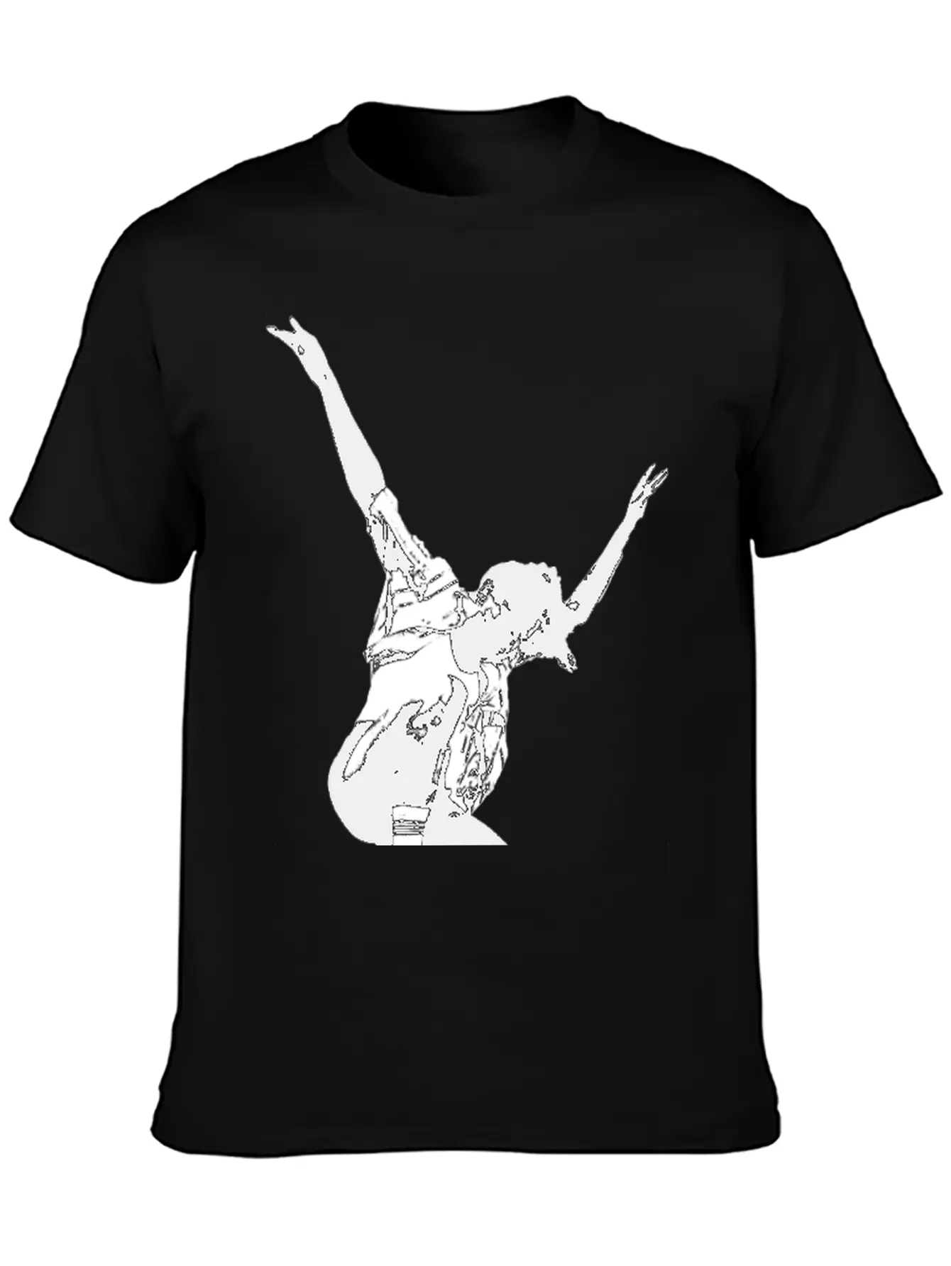 Skater Girl Skateboarding Timeless Short Sleeve Tee – Comfy And Minimalist Design