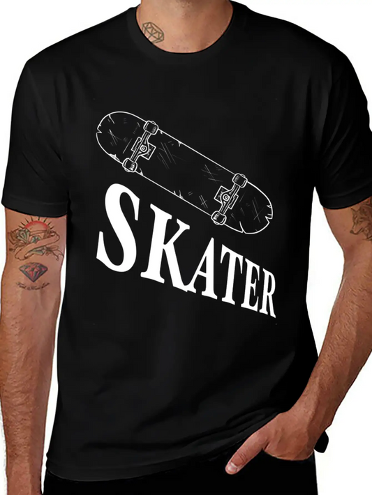 Skater Timeless Short Sleeve Tee – Comfy And Minimalist Design