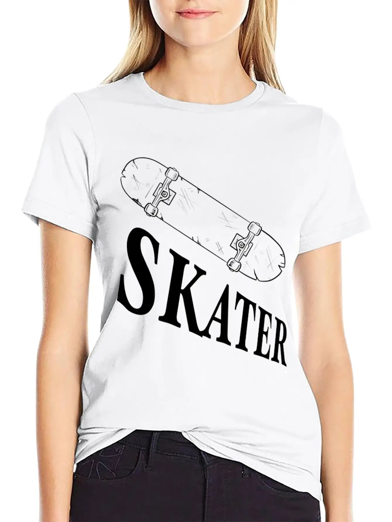 Skater Timeless Short Sleeve Tee – Comfy And Minimalist Design