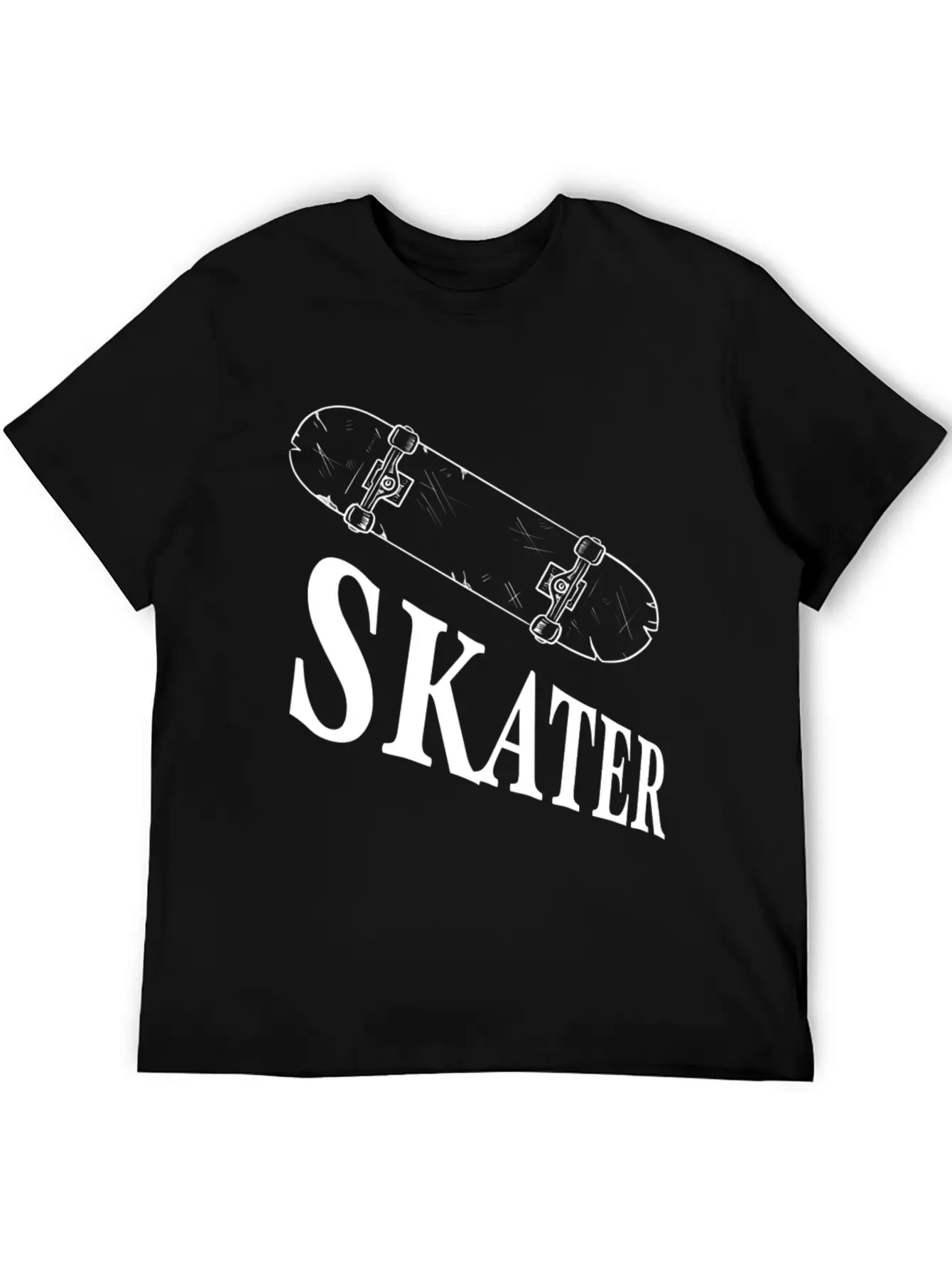 Skater Timeless Short Sleeve Tee – Comfy And Minimalist Design