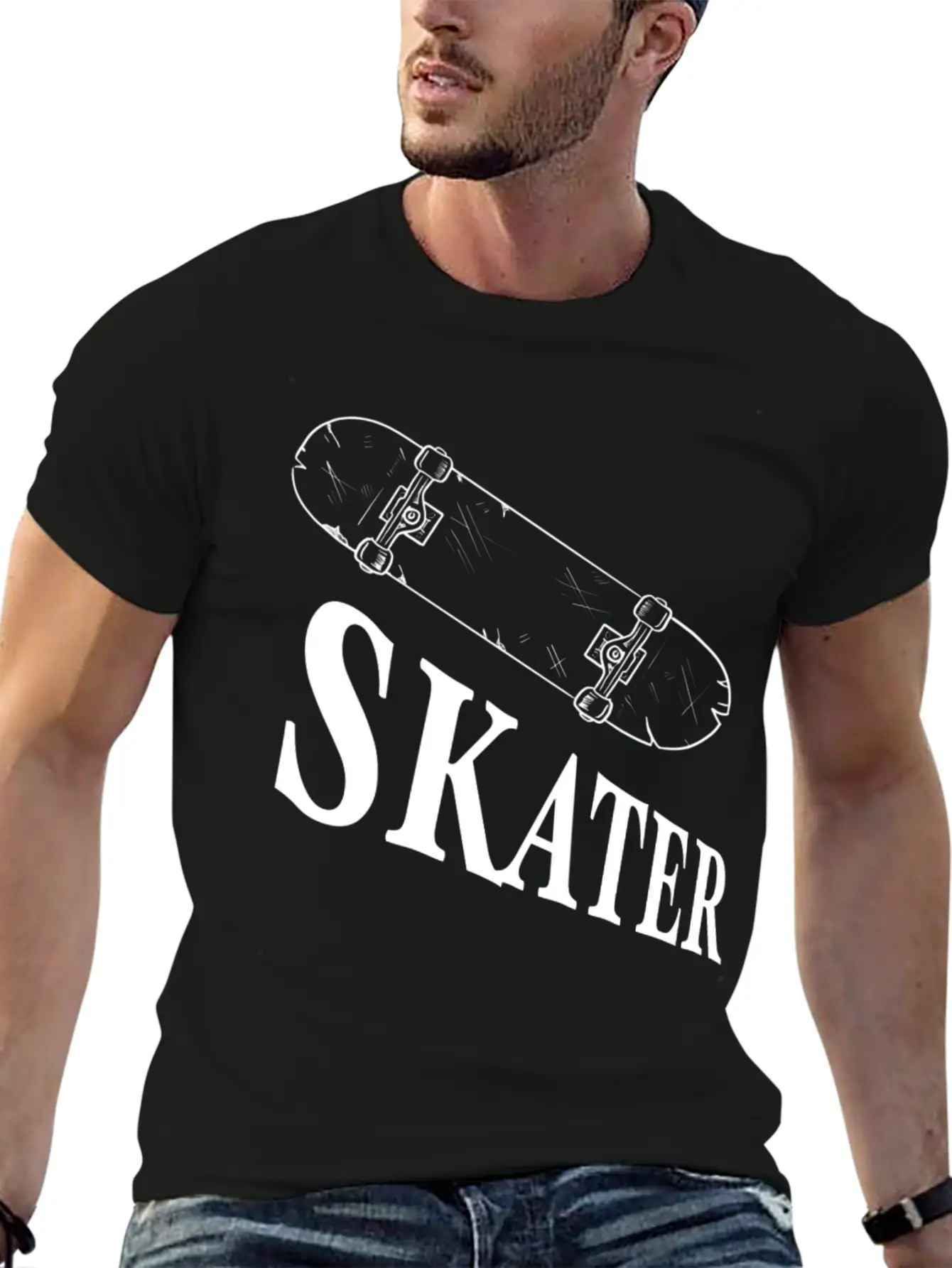 Skater Timeless Short Sleeve Tee – Comfy And Minimalist Design