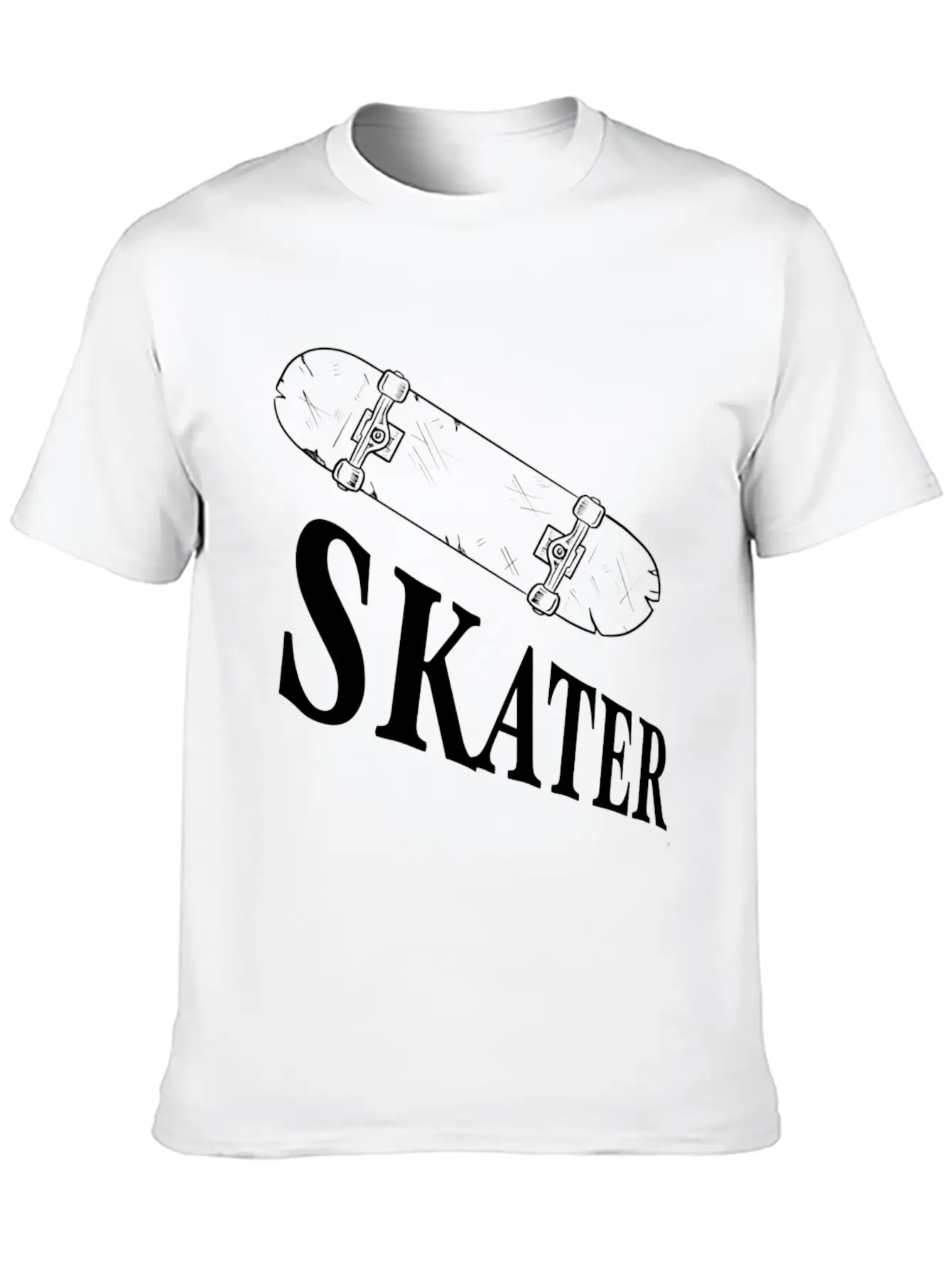 Skater Timeless Short Sleeve Tee – Comfy And Minimalist Design