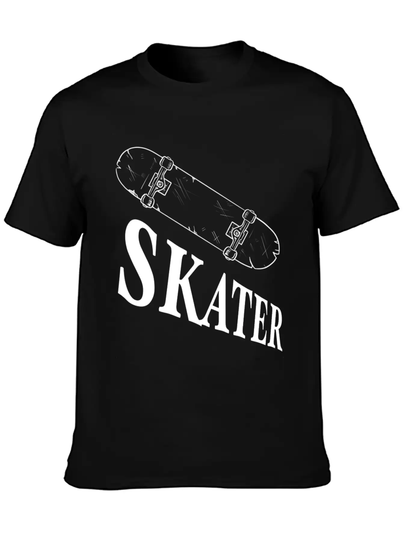 Skater Timeless Short Sleeve Tee – Comfy And Minimalist Design