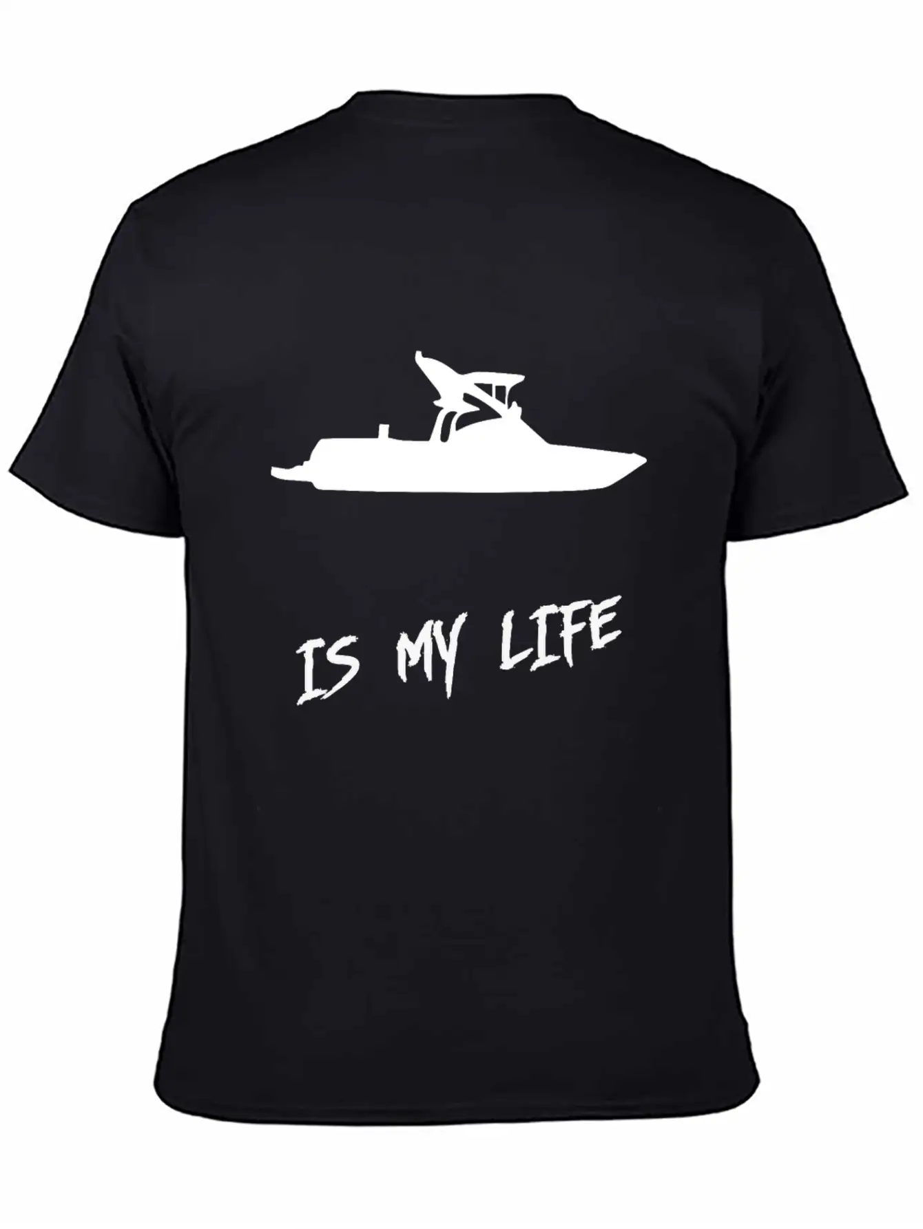 Ski Boat Is My Lifepng Timeless Short Sleeve Tee – Comfy And Minimalist Design