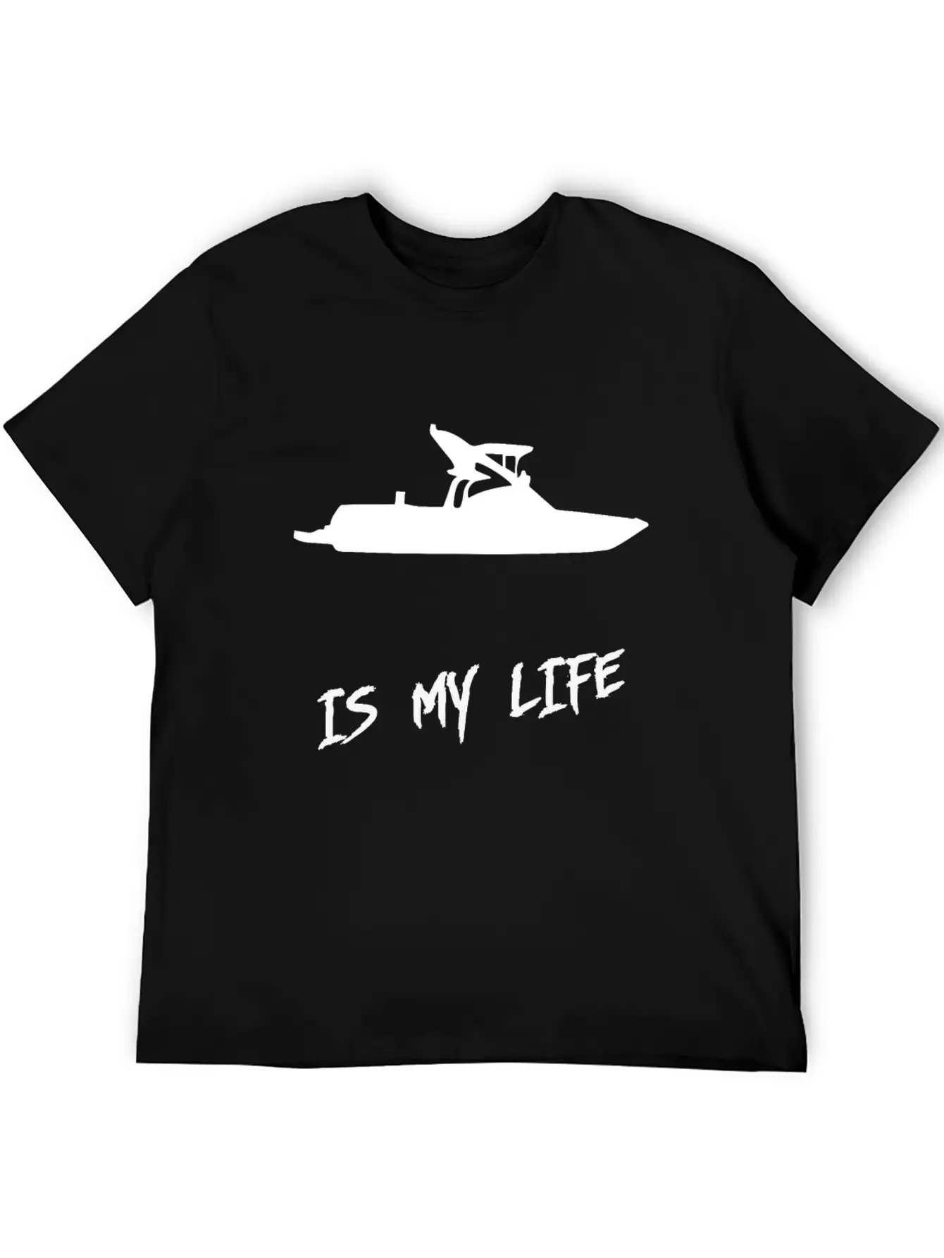 Ski Boat Is My Lifepng Timeless Short Sleeve Tee – Comfy And Minimalist Design