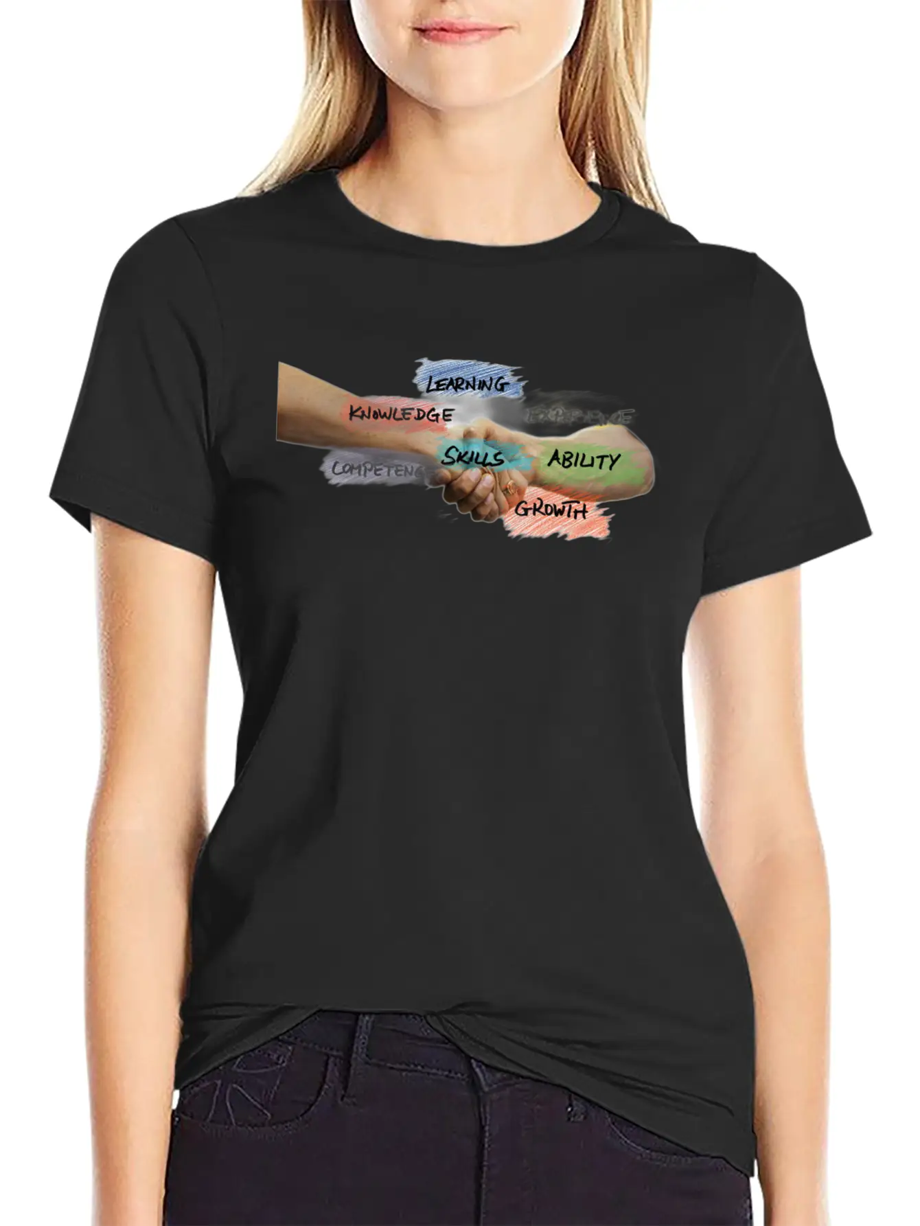 Skills Peace Unisex Short Sleeve Soft Cotton T-Shirt – Casual Everyday Wear