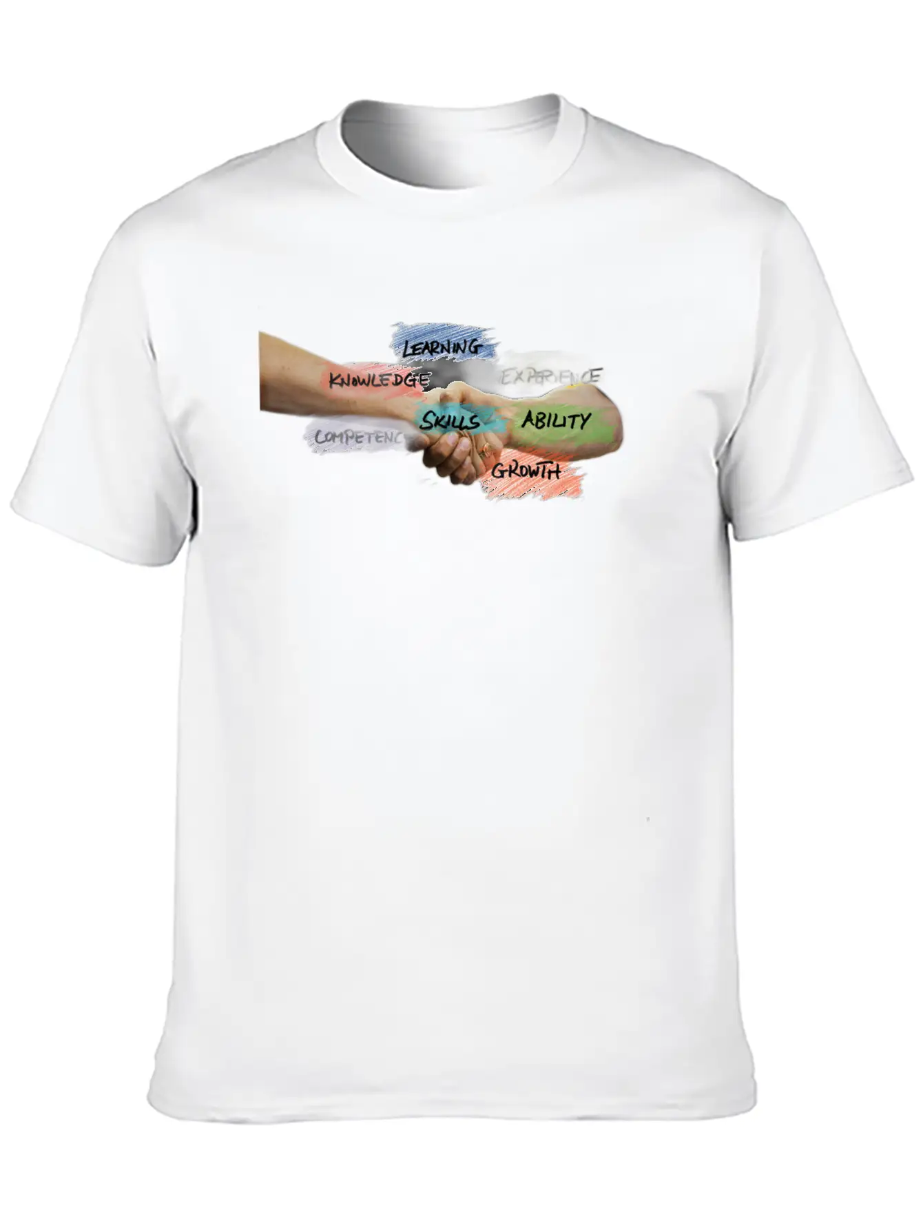 Skills Peace Unisex Short Sleeve Soft Cotton T-Shirt – Casual Everyday Wear