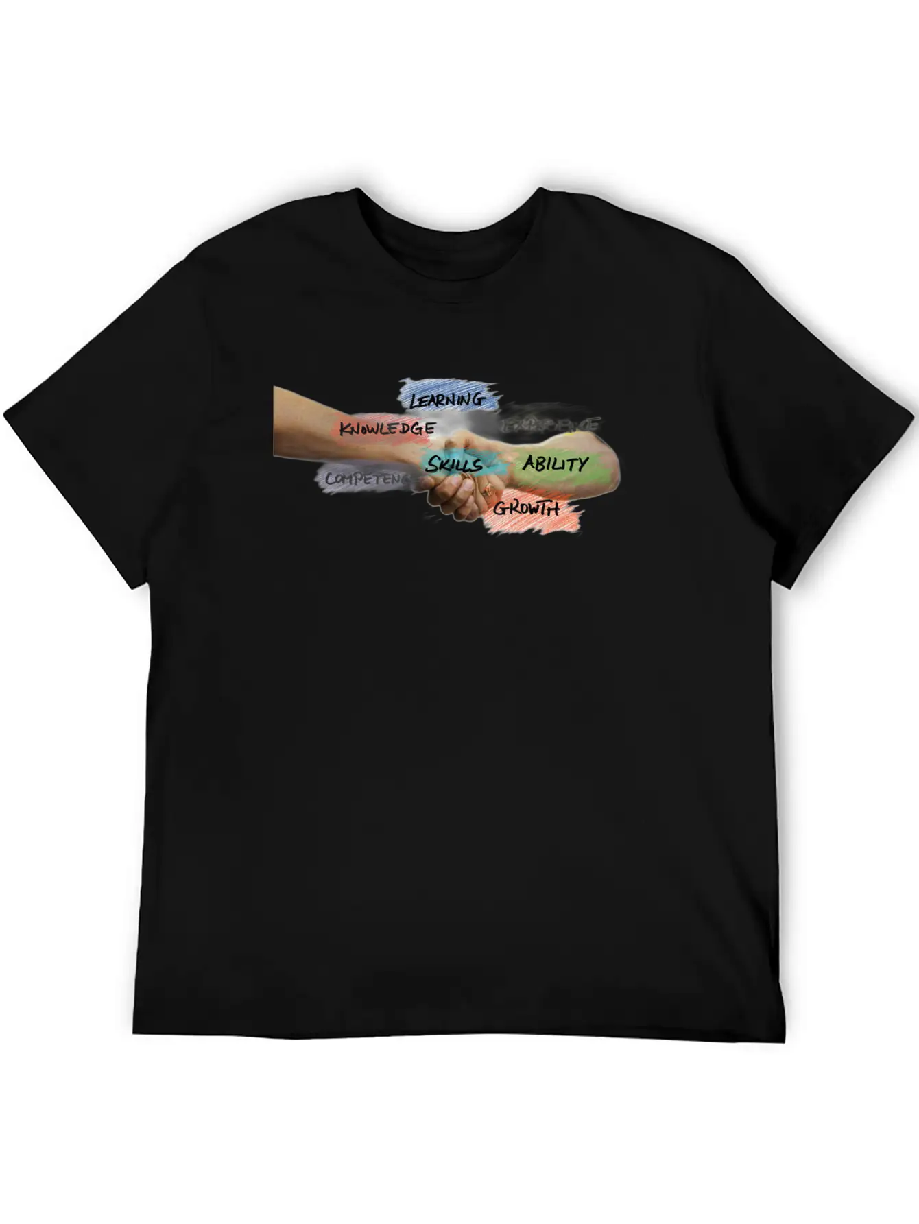 Skills Peace Unisex Short Sleeve Soft Cotton T-Shirt – Casual Everyday Wear