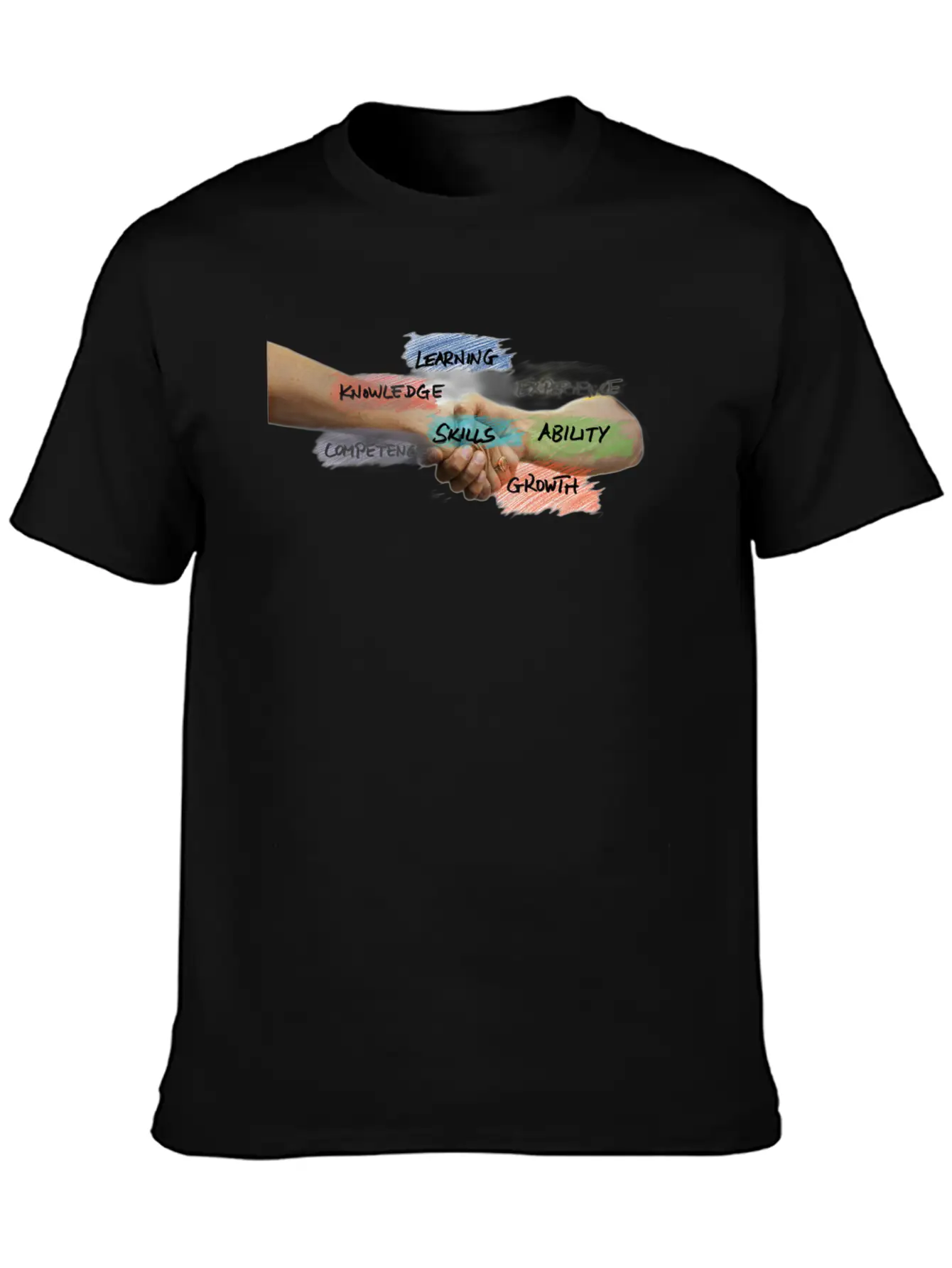 Skills Peace Unisex Short Sleeve Soft Cotton T-Shirt – Casual Everyday Wear