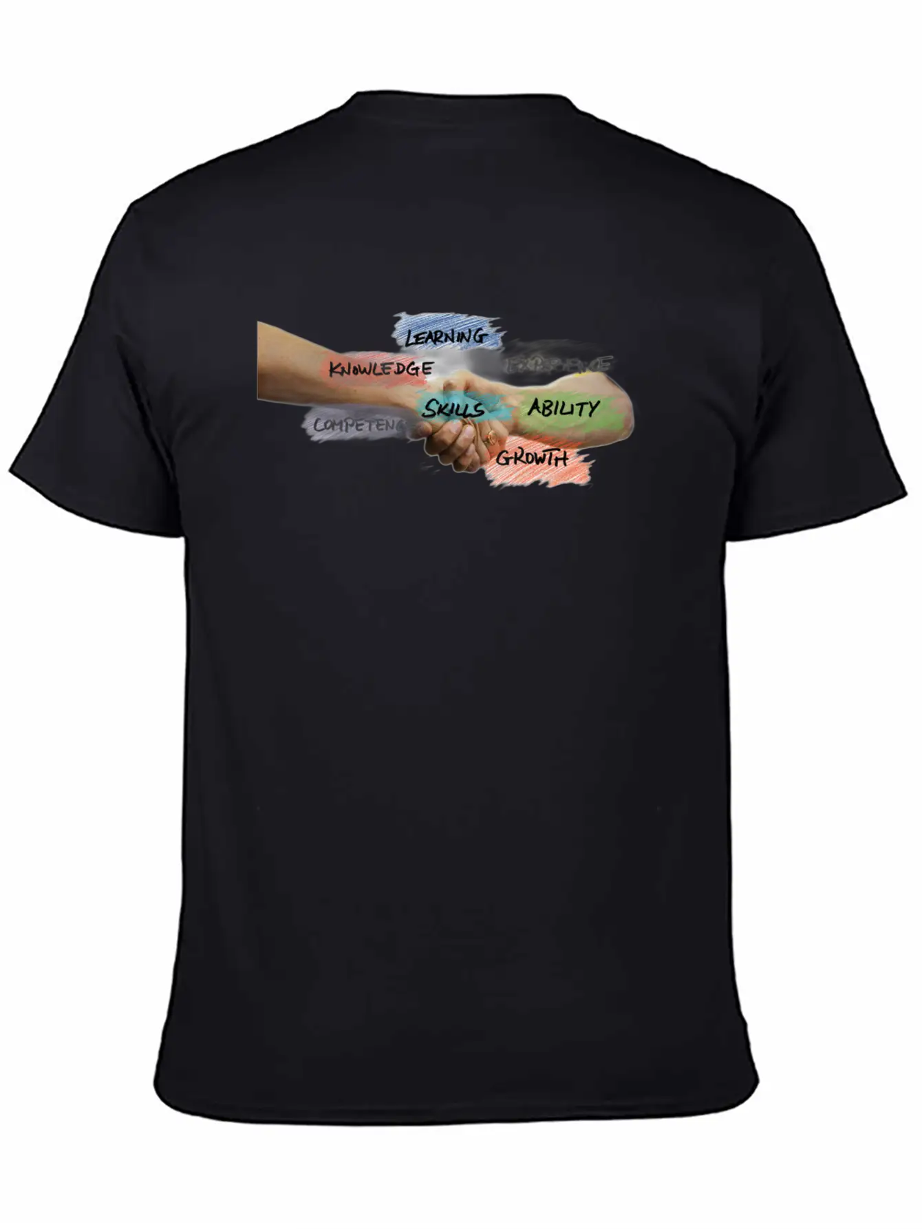 Skills Peace Unisex Short Sleeve Soft Cotton T-Shirt – Casual Everyday Wear