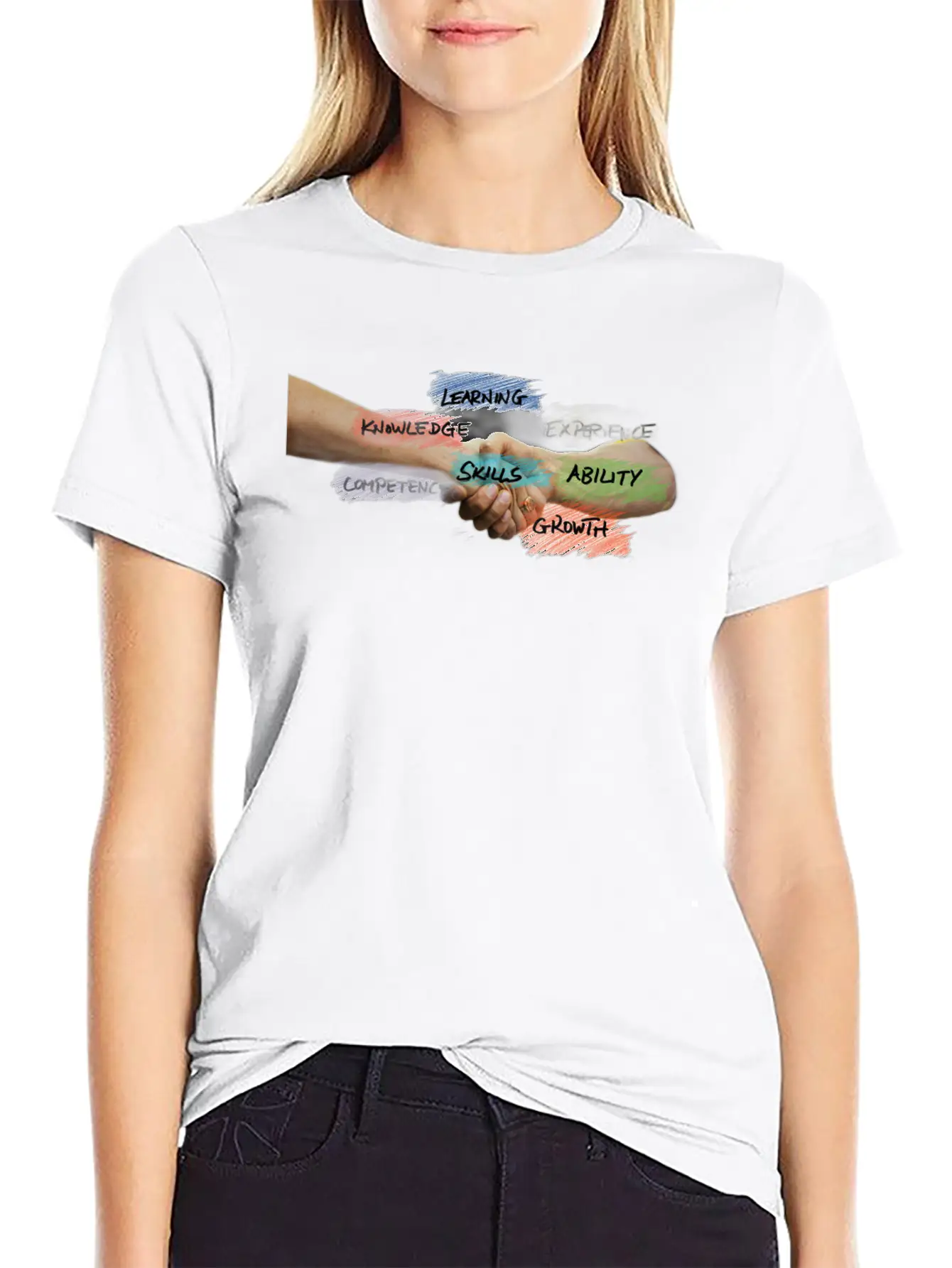 Skills Peace Unisex Short Sleeve Soft Cotton T-Shirt – Casual Everyday Wear