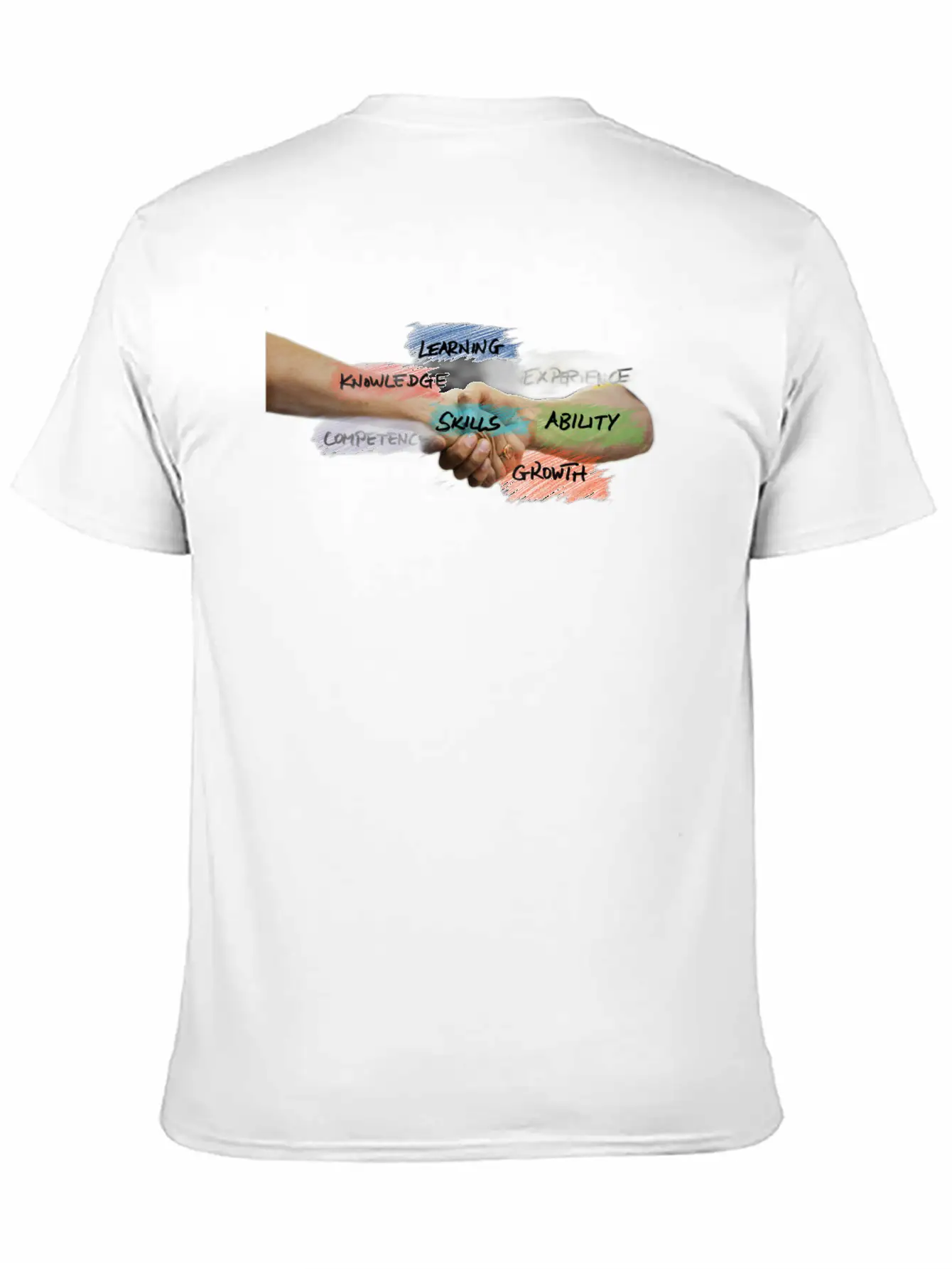 Skills Peace Unisex Short Sleeve Soft Cotton T-Shirt – Casual Everyday Wear