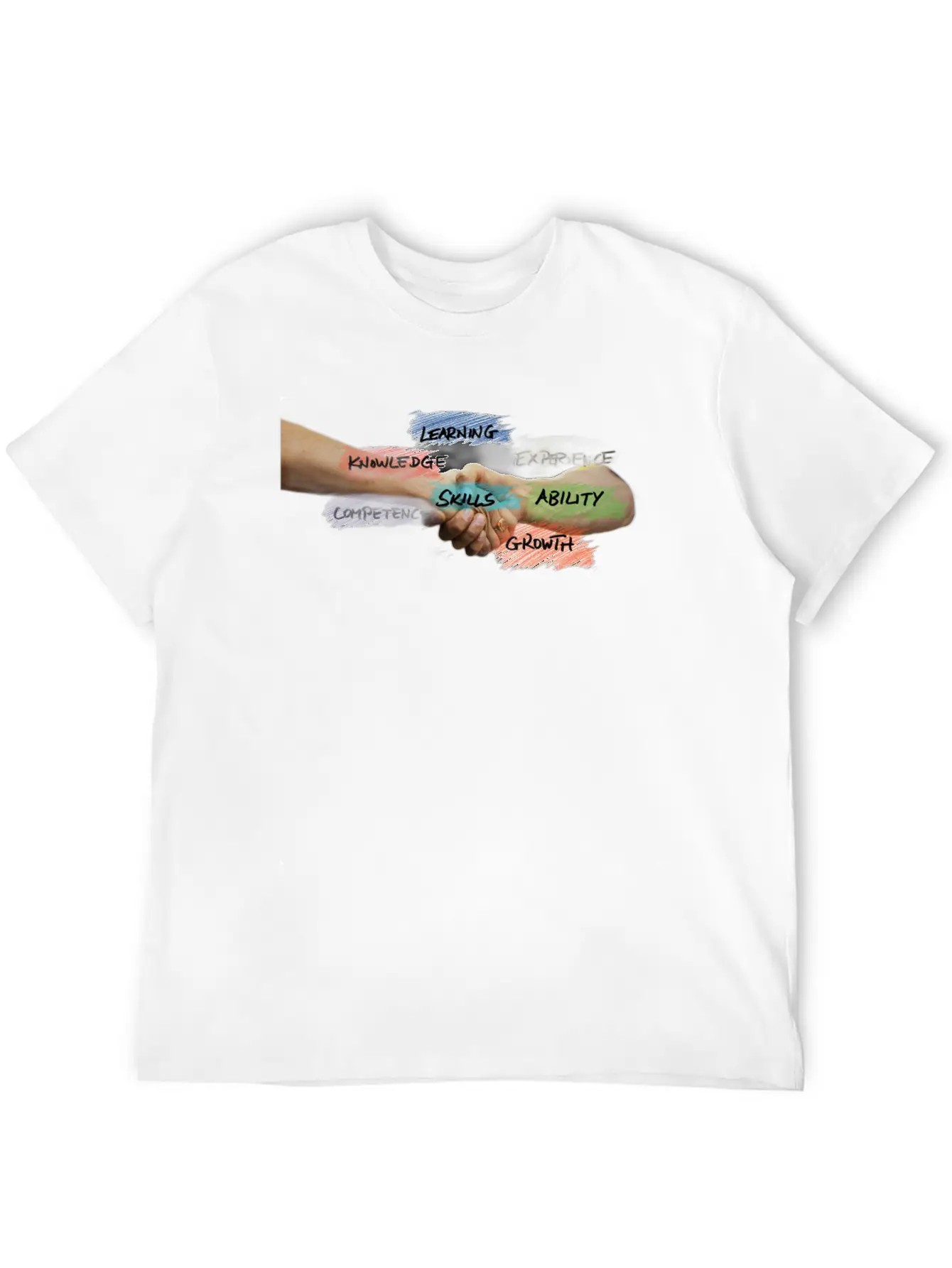 Skills Peace Unisex Short Sleeve Soft Cotton T-Shirt – Casual Everyday Wear