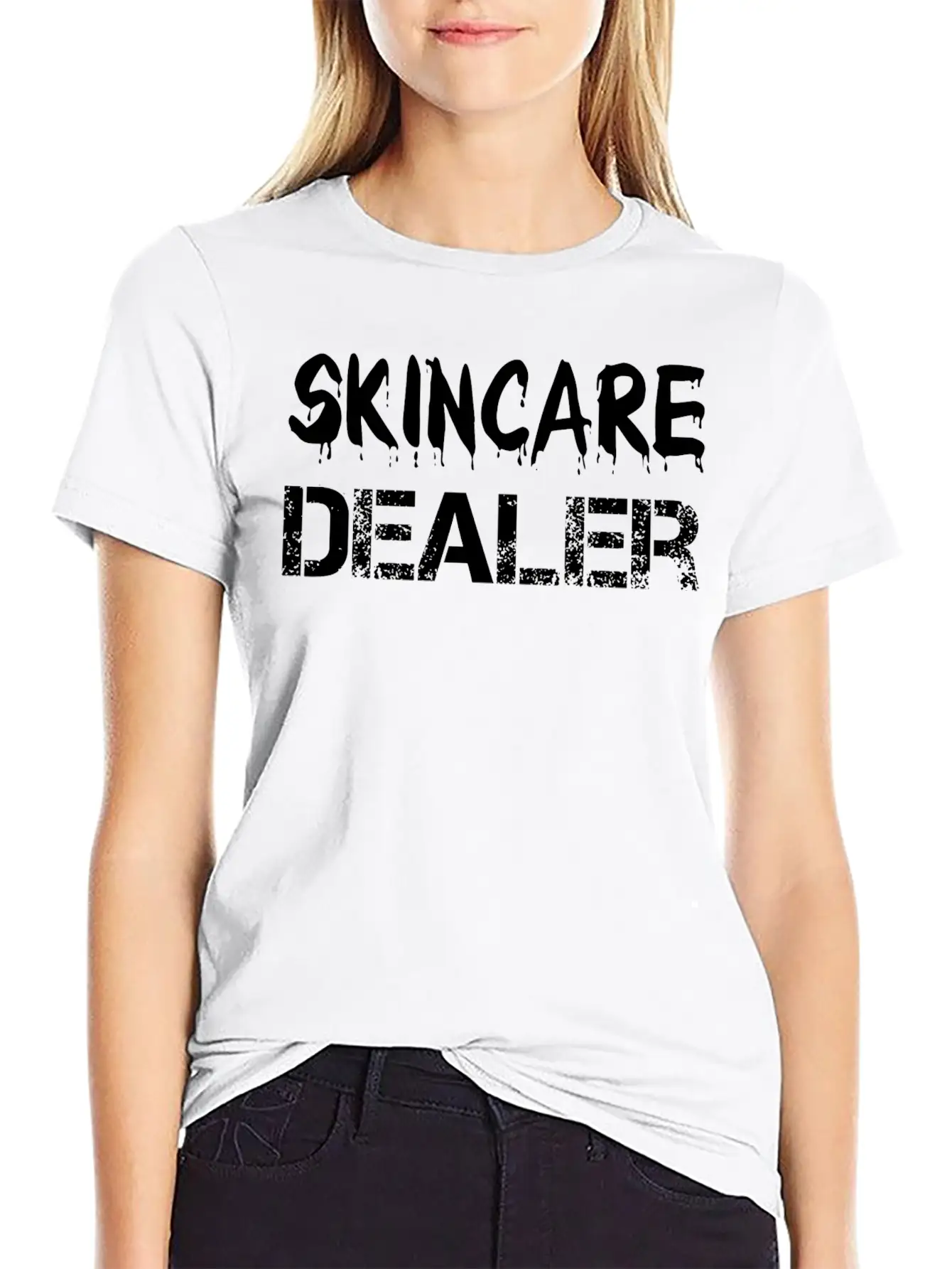 Skincare Dealer Esthetician Makeup Cosmetologyst Unisex Short Sleeve Soft Cotton T-Shirt – Casual Everyday Wear