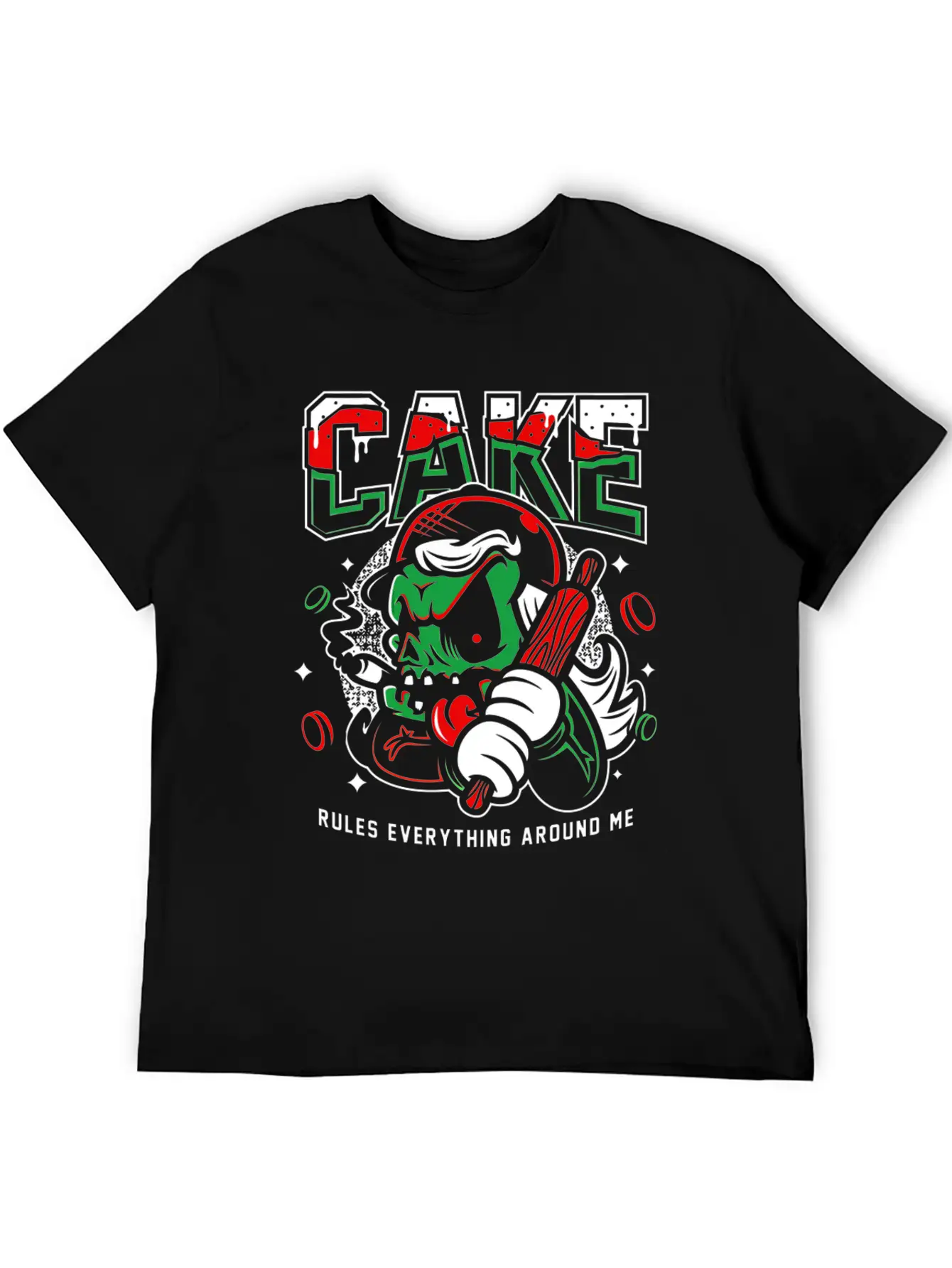 Skull Cooking Comfortable Minimalist Graphic Tee – Summer Style Essential