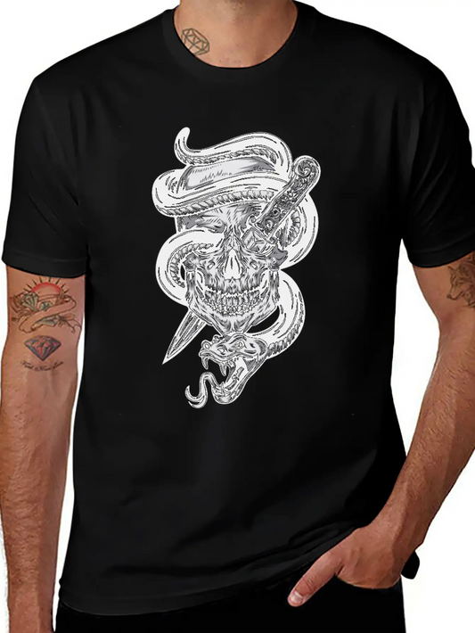 Skull Essential Unisex Summer Tee – Soft Cotton Casual Fit