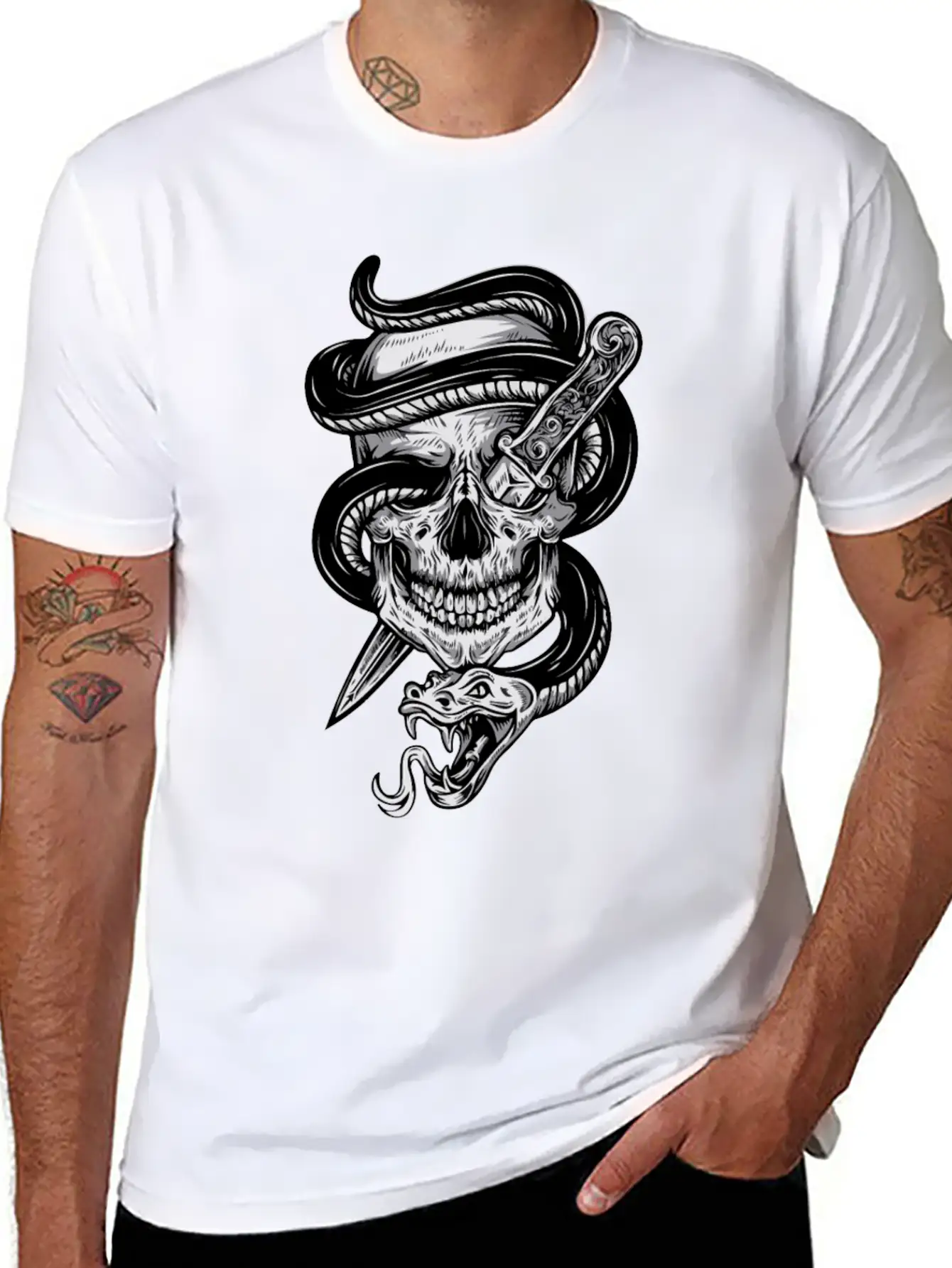 Skull Essential Unisex Summer Tee – Soft Cotton Casual Fit