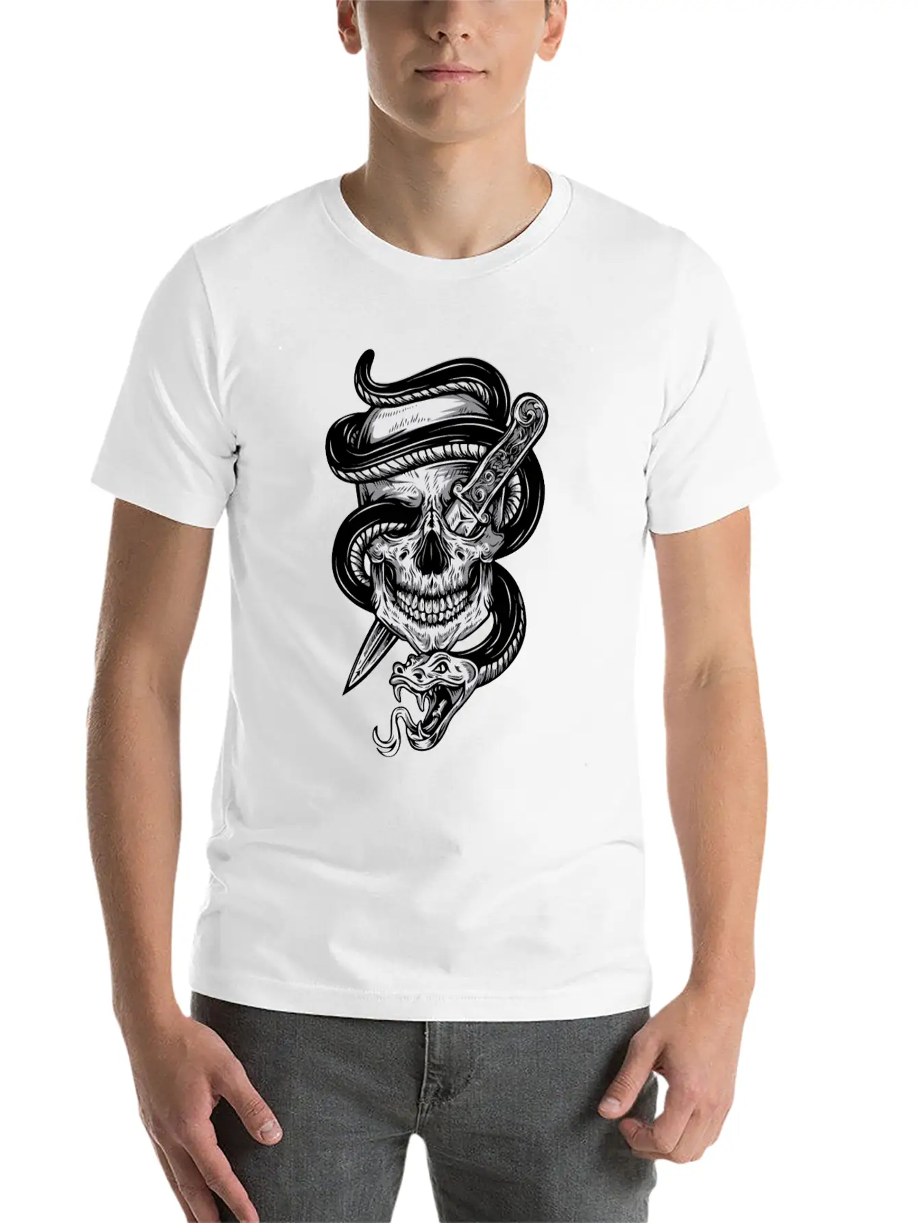 Skull Essential Unisex Summer Tee – Soft Cotton Casual Fit