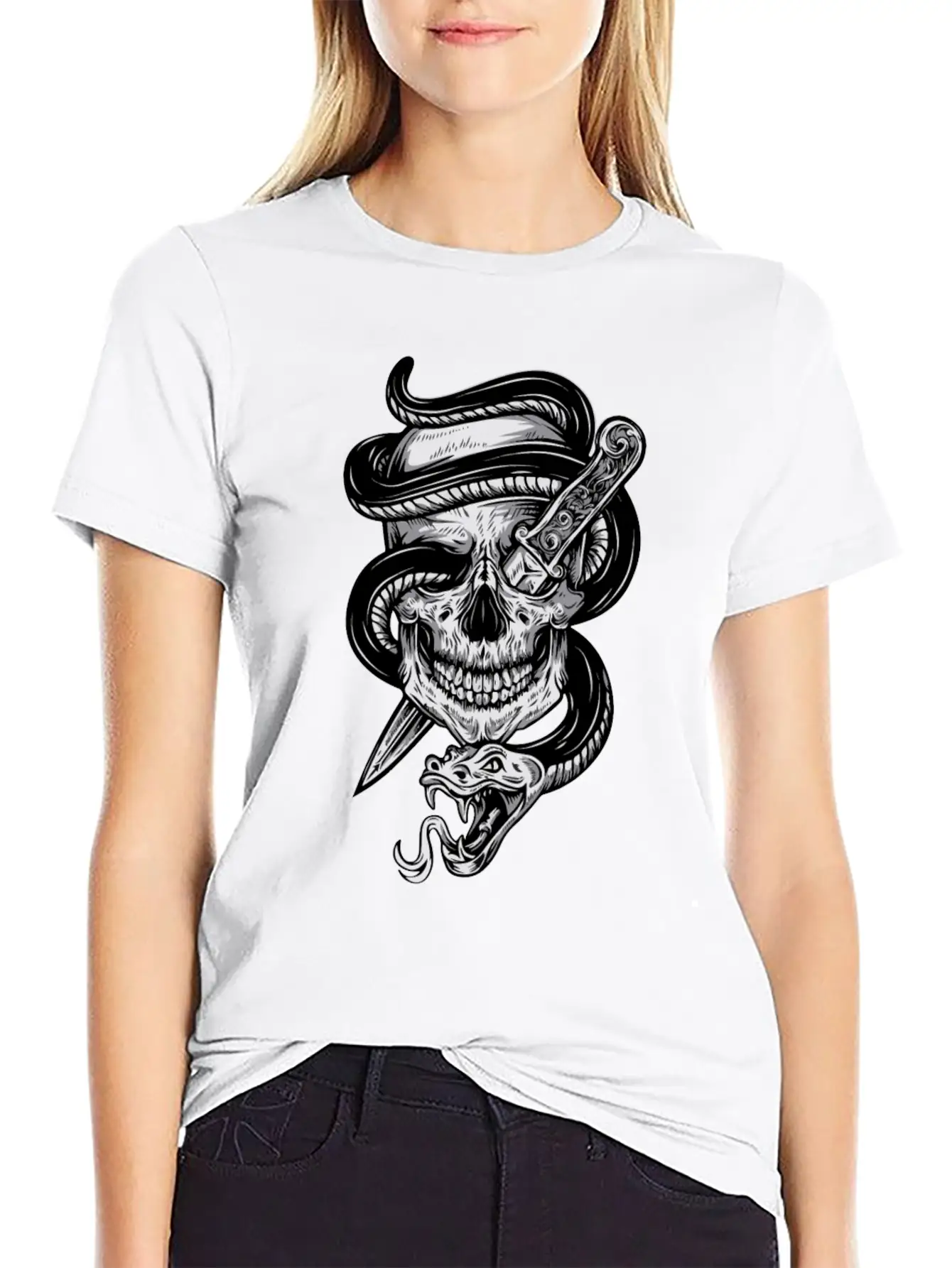 Skull Essential Unisex Summer Tee – Soft Cotton Casual Fit