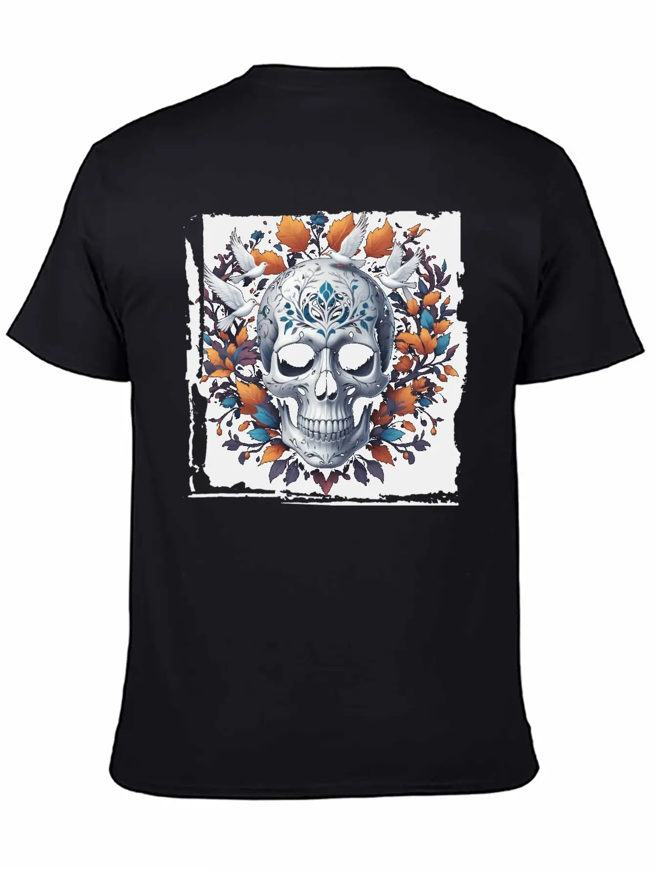 Skull For Women Men Skeleton Gothic Graphic Funny Timeless Short Sleeve Tee – Comfy And Minimalist Design