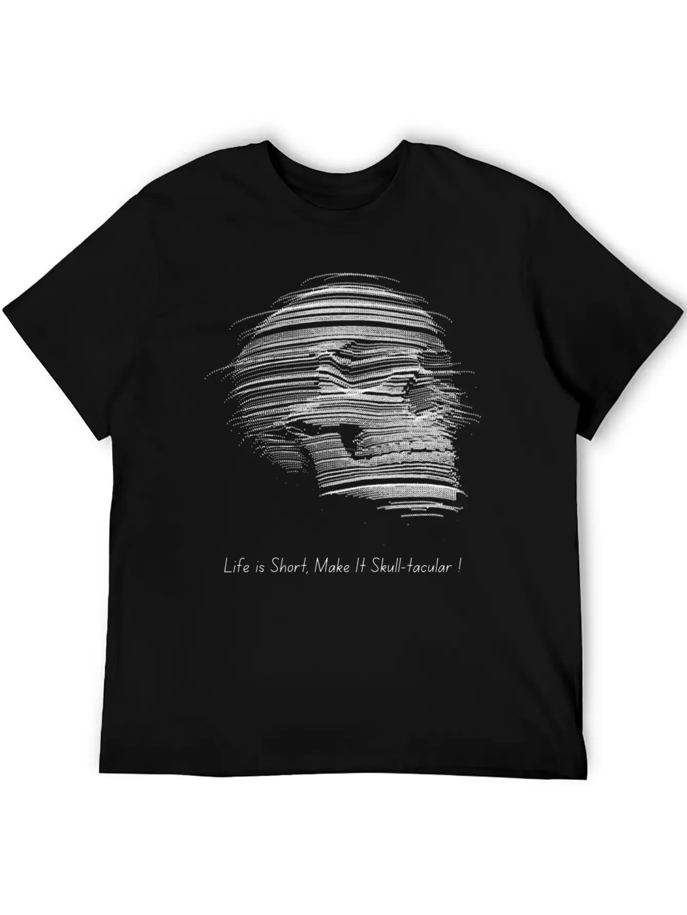 SKull T Shirt Unisex Short Sleeve Soft Cotton T-Shirt – Casual Everyday Wear