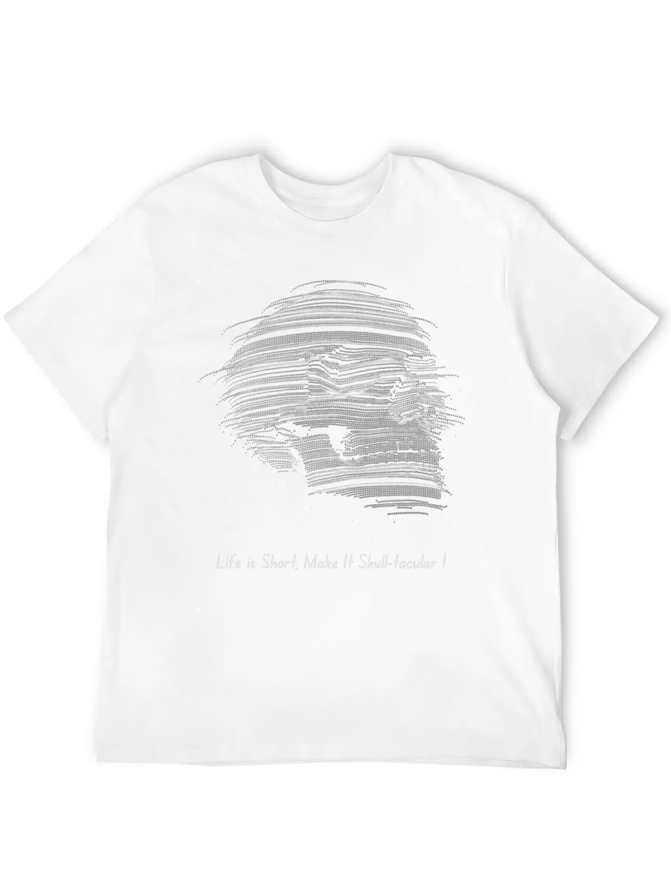 SKull T Shirt Unisex Short Sleeve Soft Cotton T-Shirt – Casual Everyday Wear