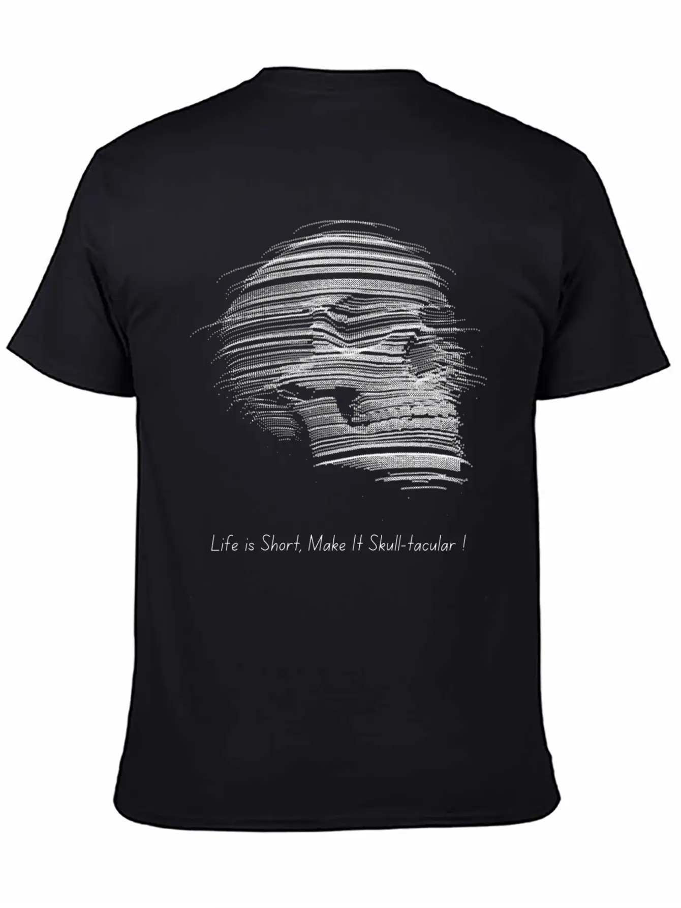 SKull T Shirt Unisex Short Sleeve Soft Cotton T-Shirt – Casual Everyday Wear